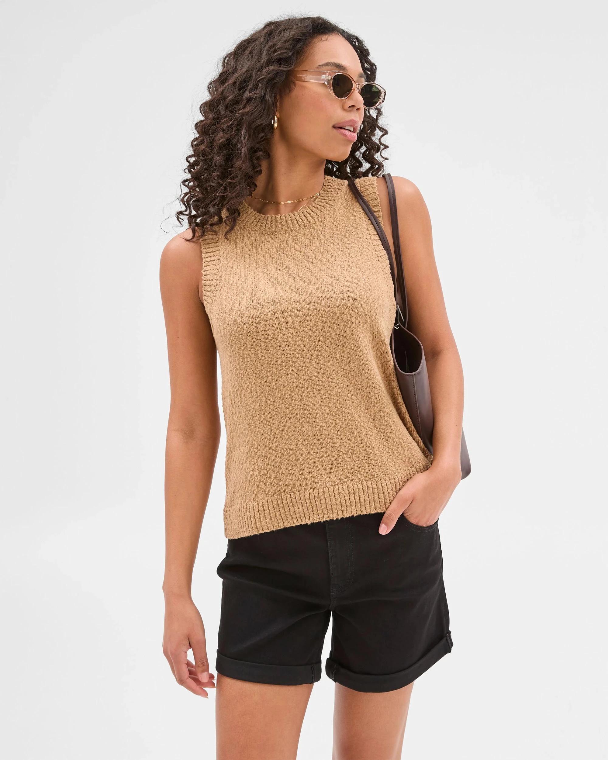 1 Target Roll Cuff Denim Shorts BLACK, 1 of 5