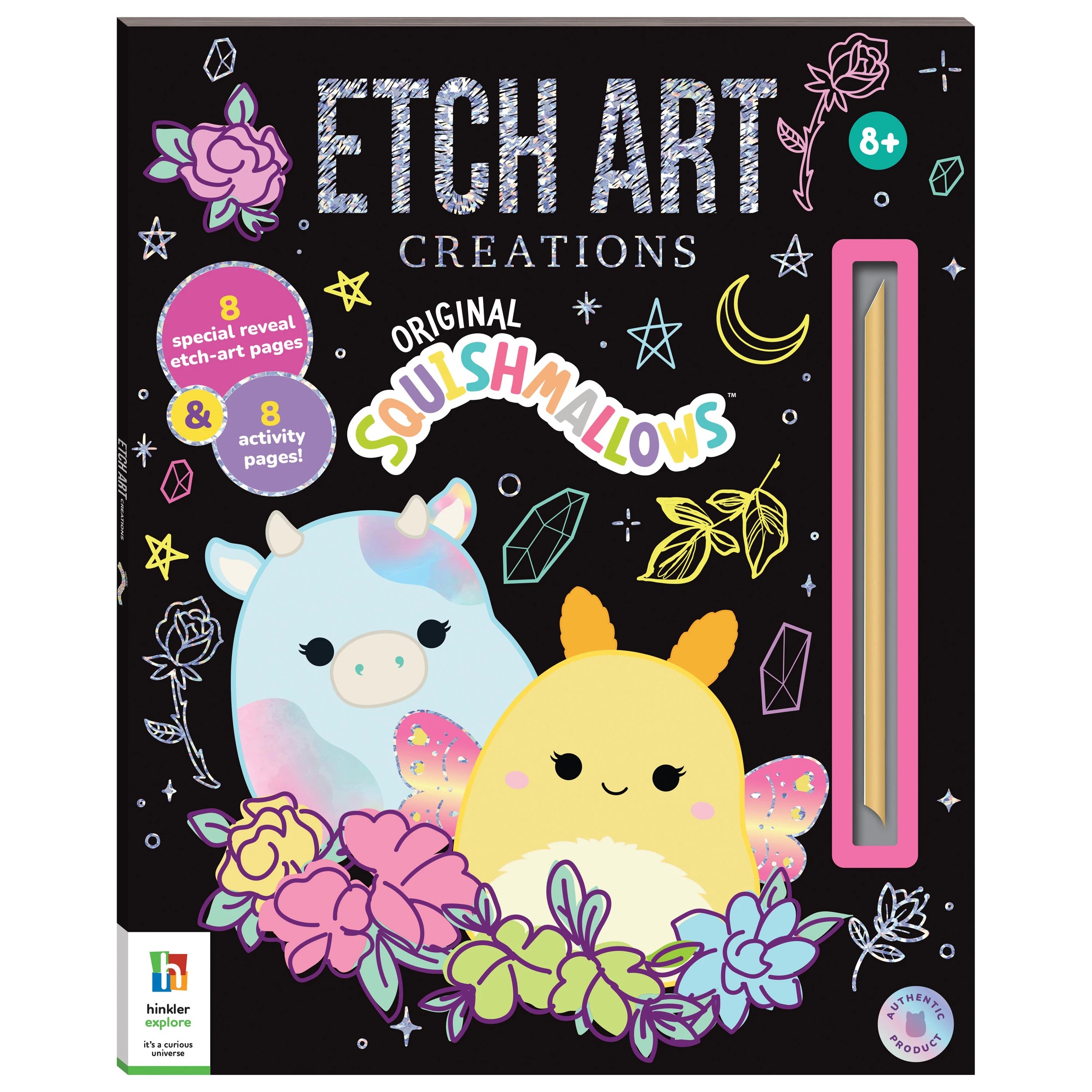 1 Original Squishmallows Etch Art Creations - Book, 1 of 5