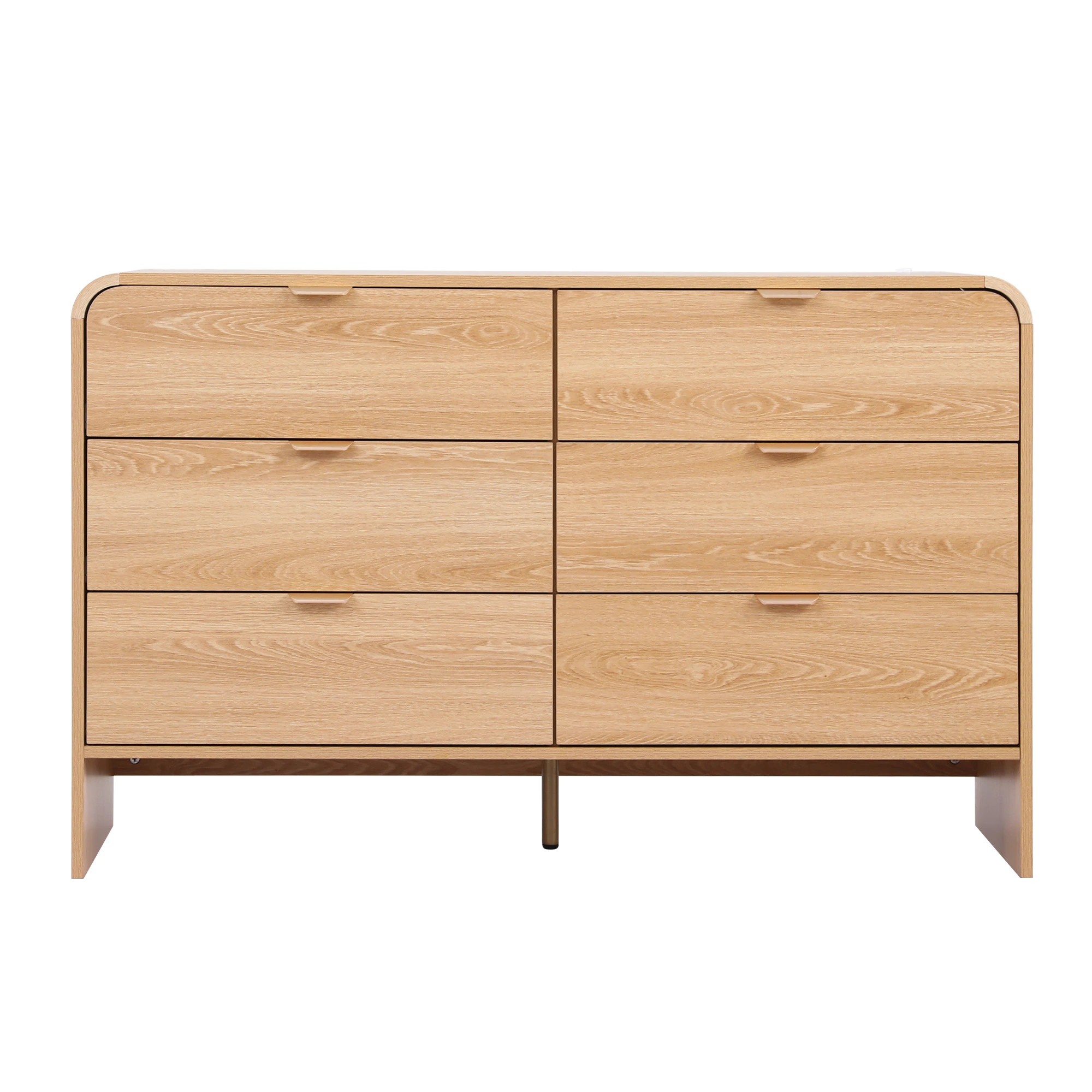 3 Artiss 6 Chest of Drawers Dresser Cabinet - Natural, 3 of 3