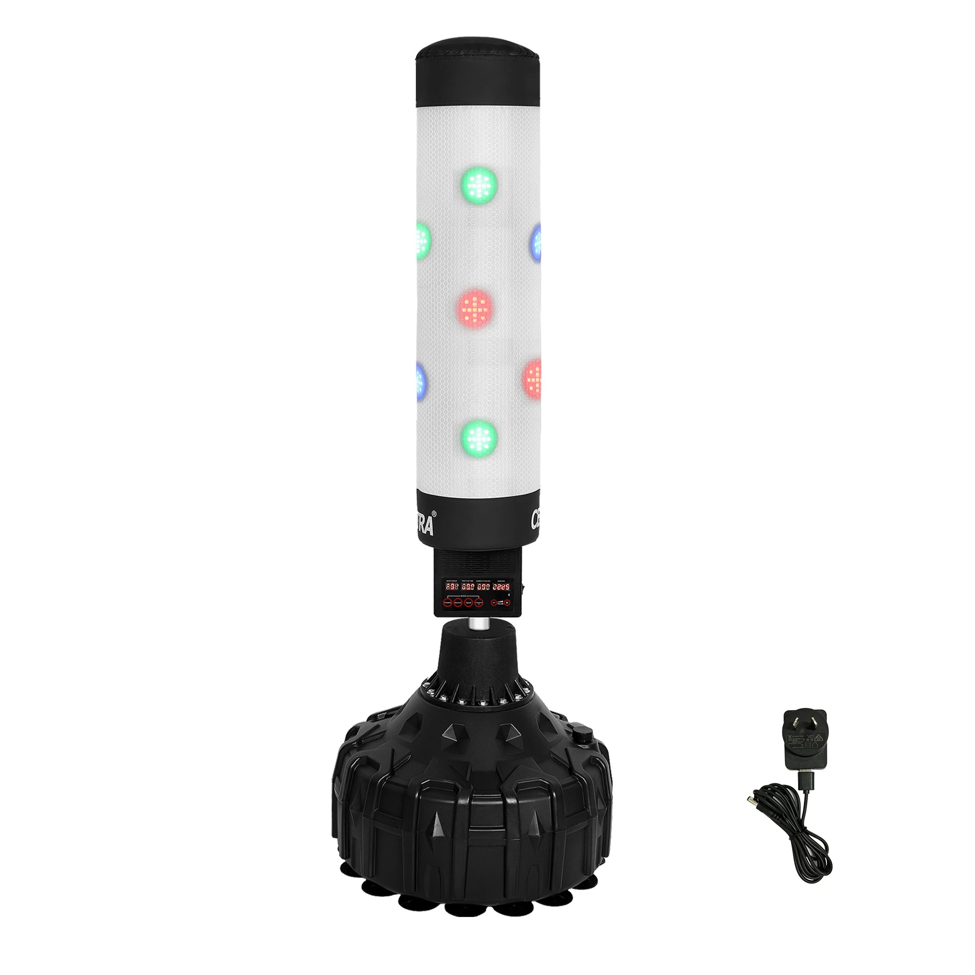 1 Centra Punching Boxing Bag Stand Electronic Counter Music LED Kick Gym Training, 1 of 9