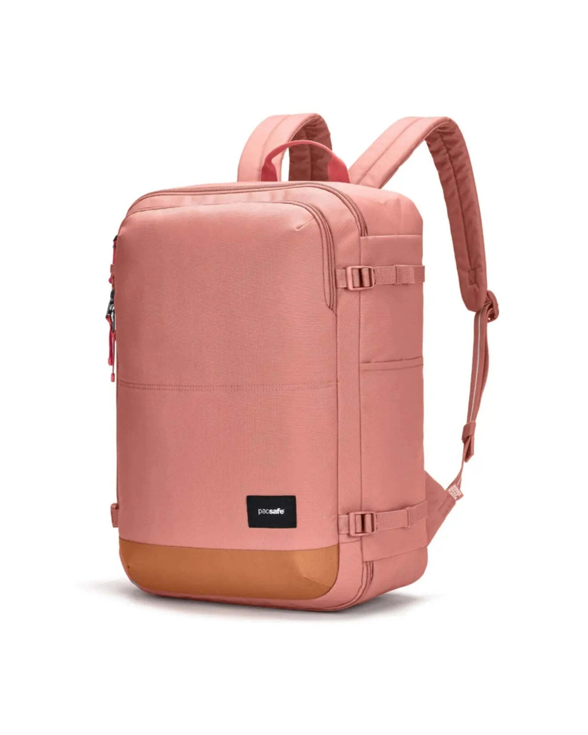 4 Pacsafe GO 34L Anti-Theft Carry-on Backpack Lockable Zip Tab Travel Accessory Rose - Pink, 4 of 8