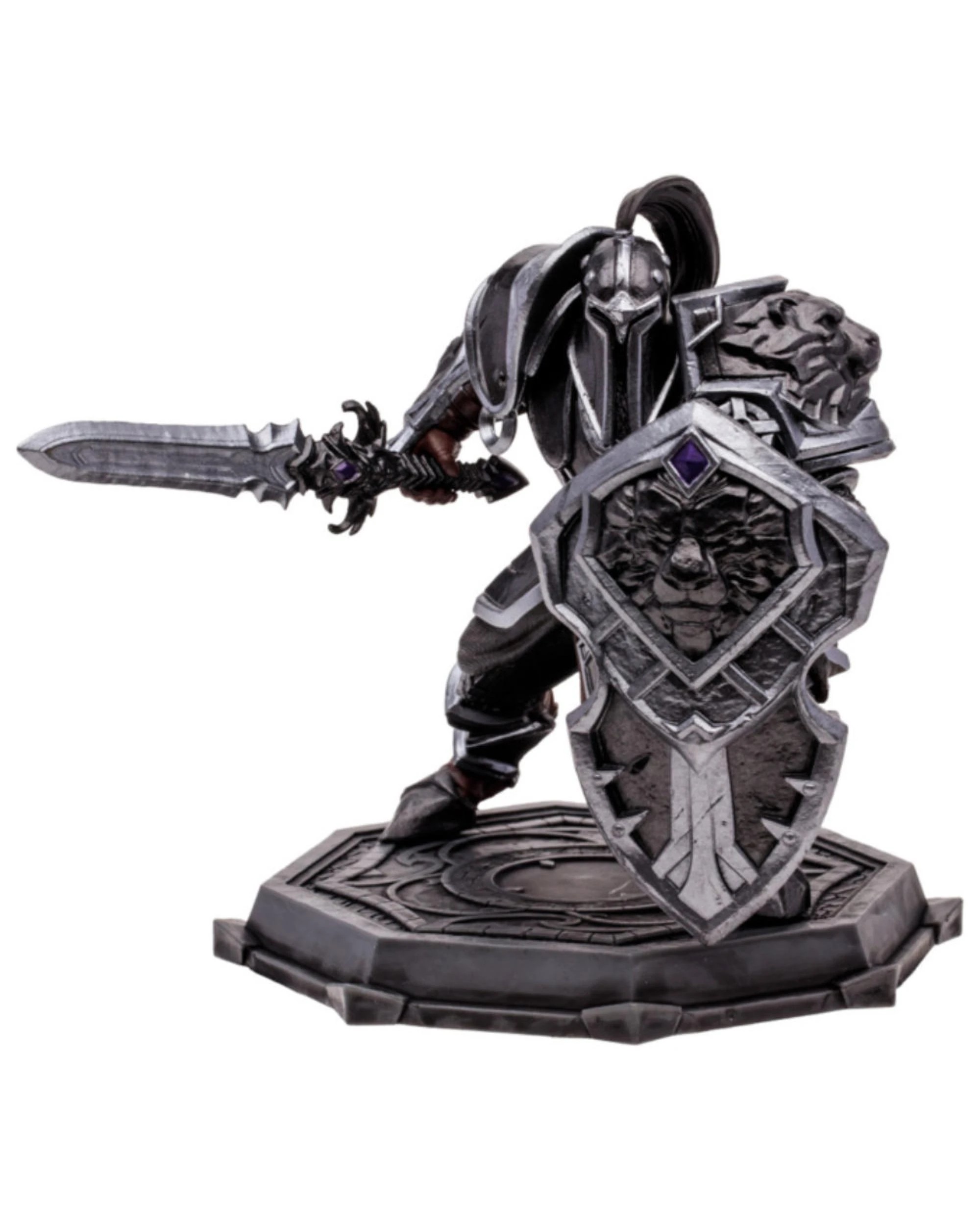 7 McFarlane World Of Warcraft Epic Human Warrior/Paladin 6 inch Figure, 7 of 10