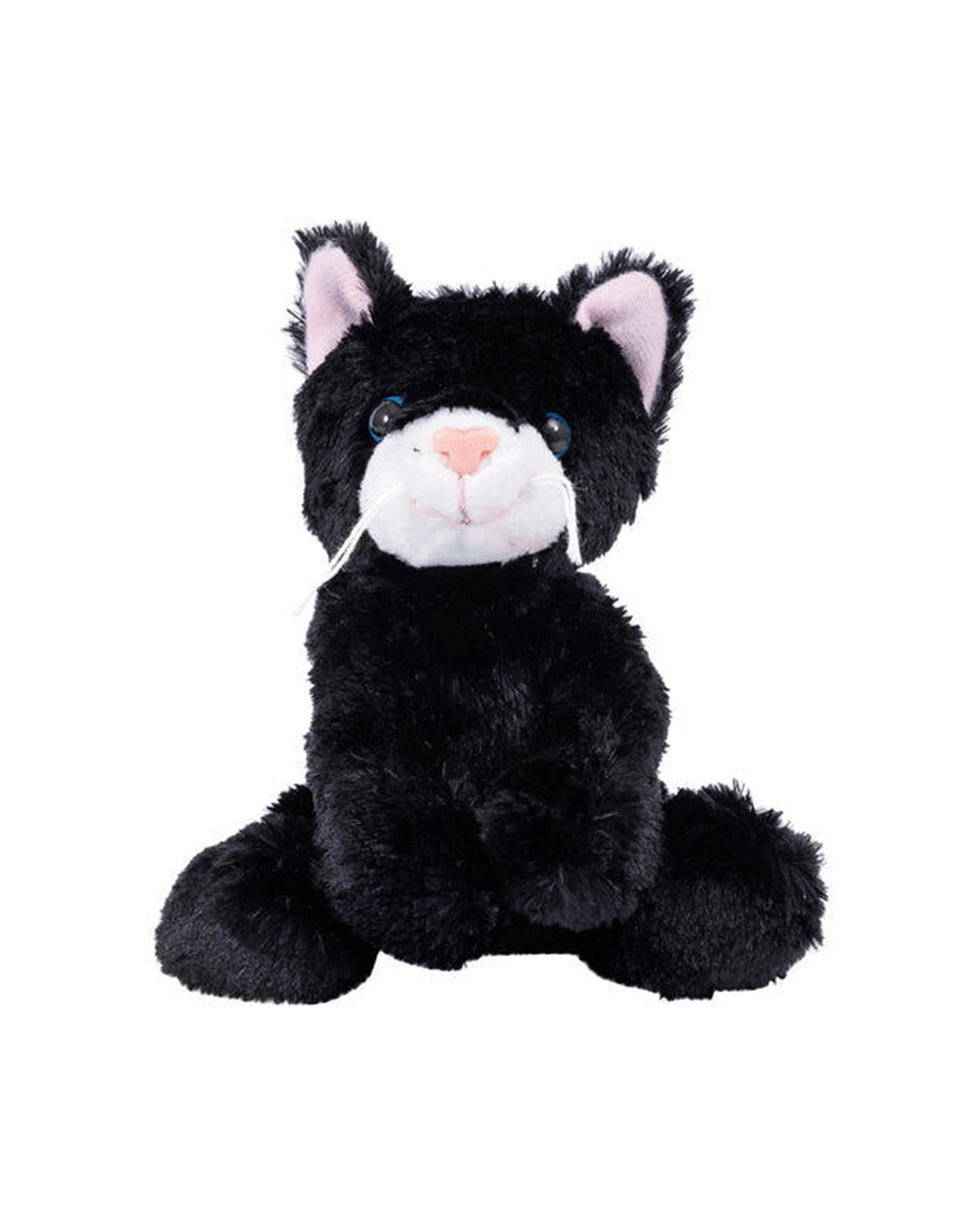 1 Mary Meyer Catsy Kitty Cat Stuffed Animal Plush Toy 10x15cm - Black, 1 of 3