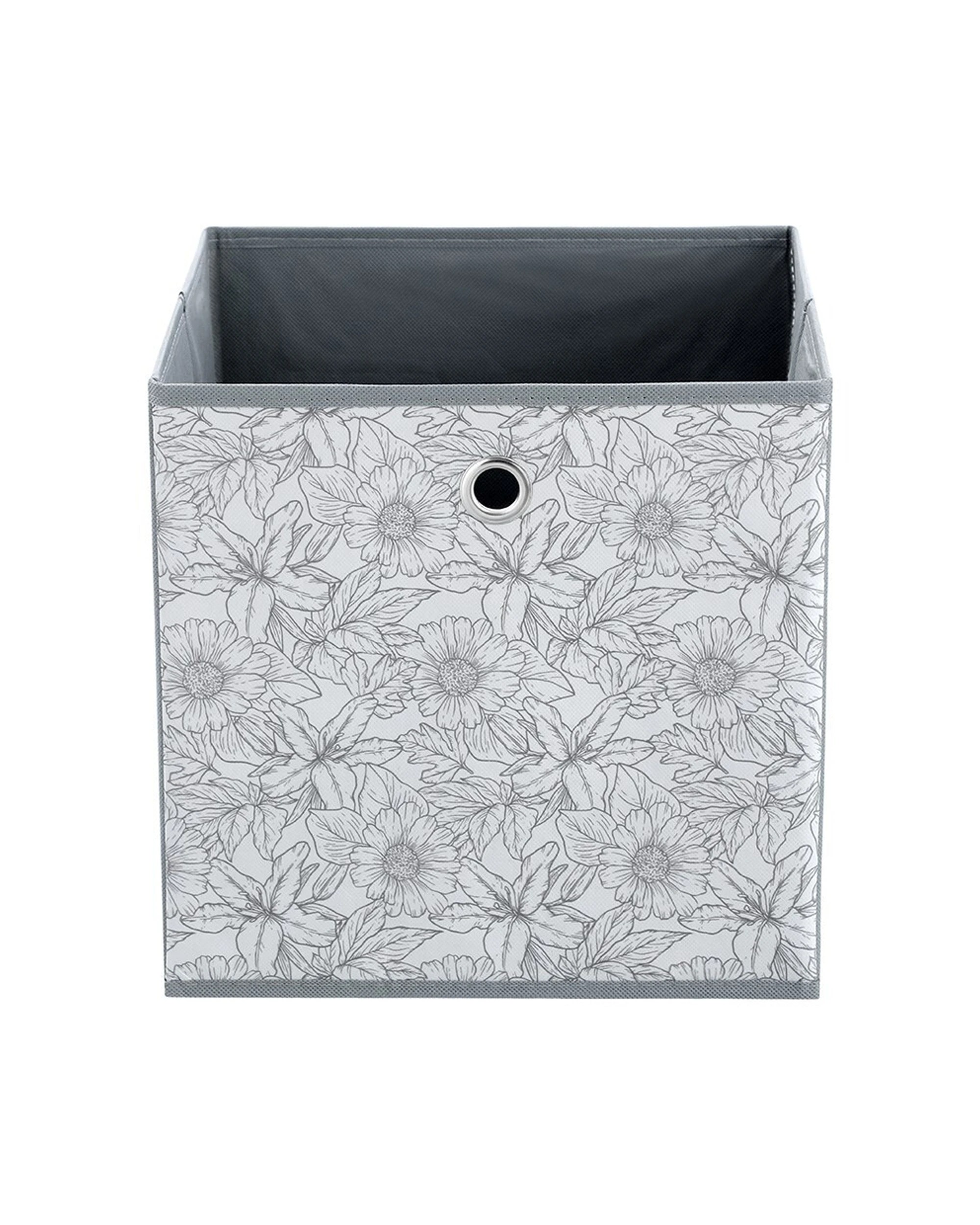 4 6PK Boxsweden Mode Patterned Foldaway Cube 29x29x29cm Designs - Multi, 4 of 7