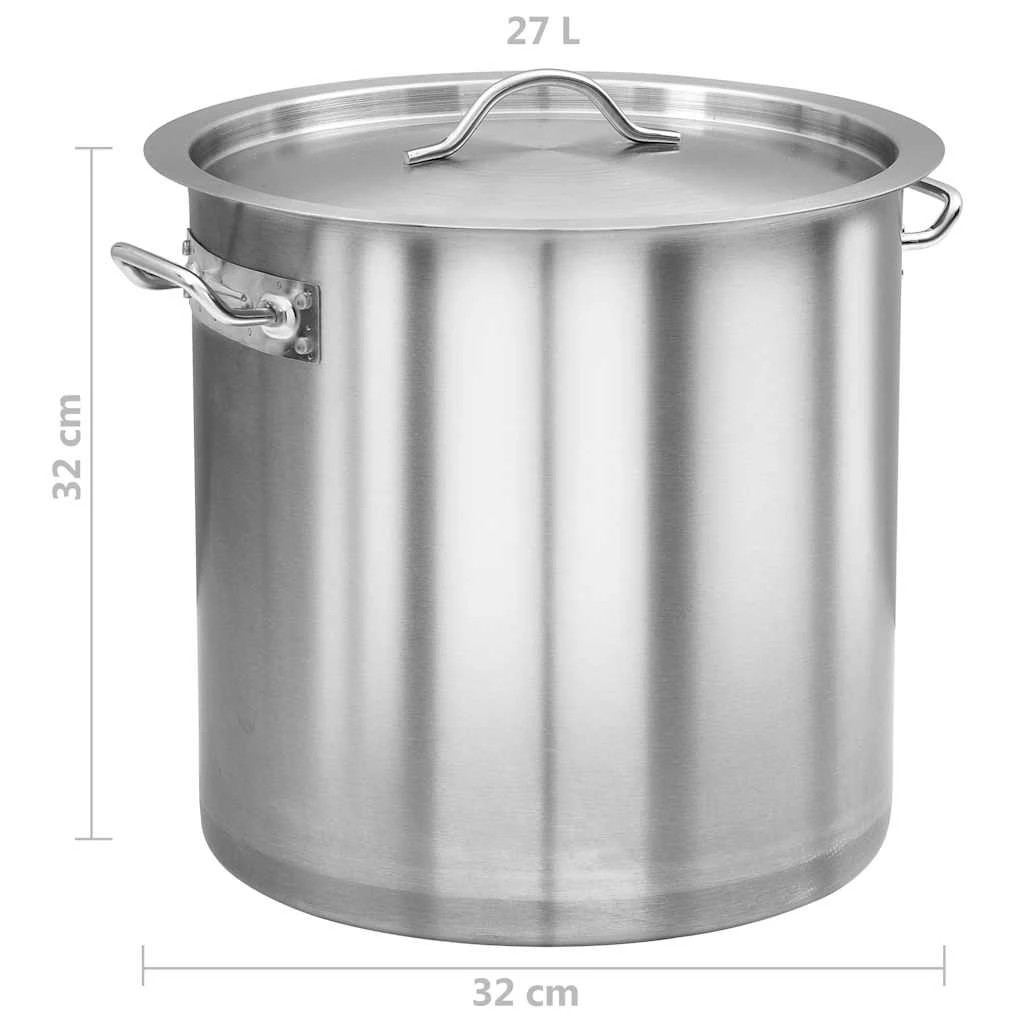 7 Vidaxl Soup Pot - Silver, 7 of 7