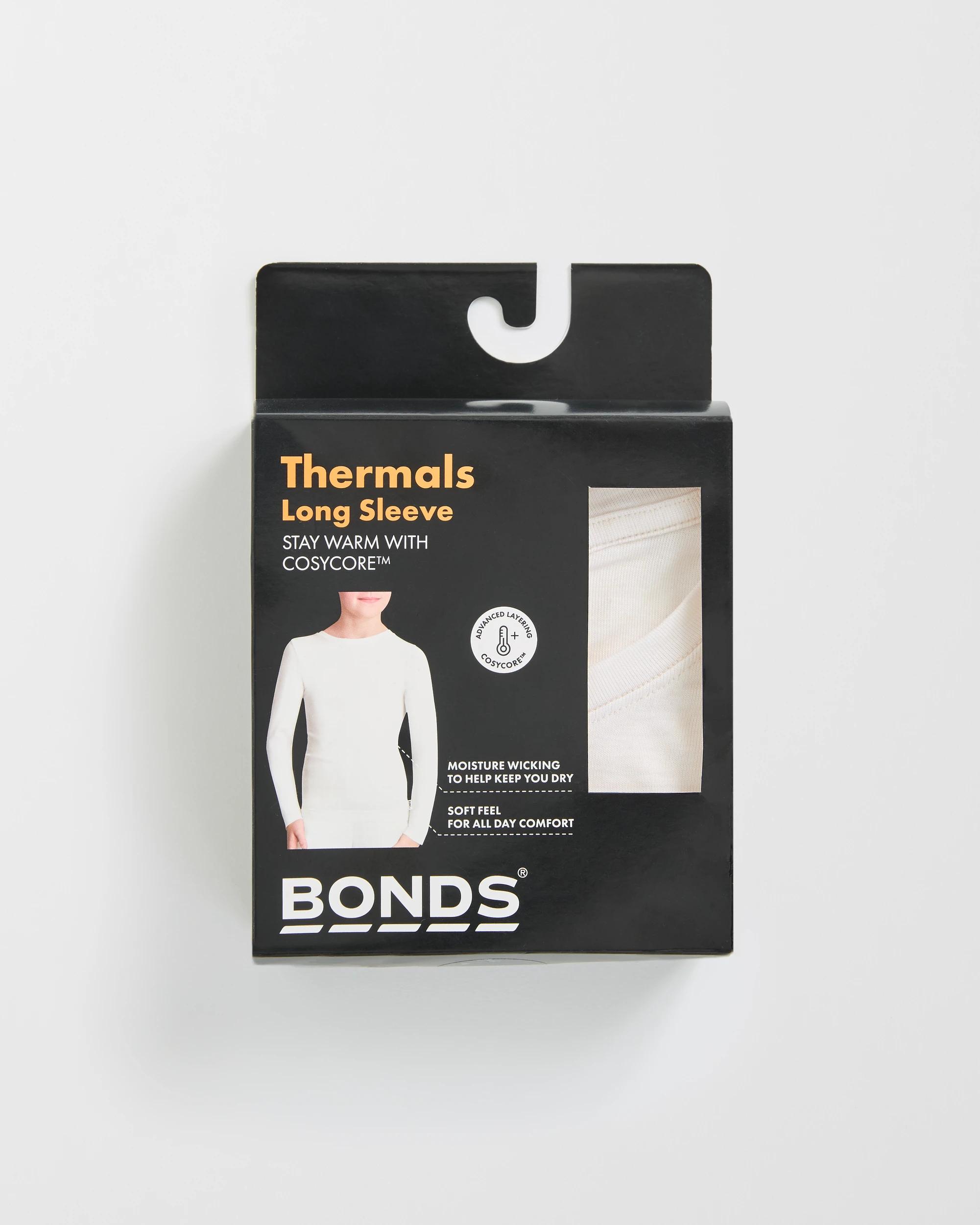 3 Bonds Long Sleeve Kids Thermal WHITE, 3 of 3