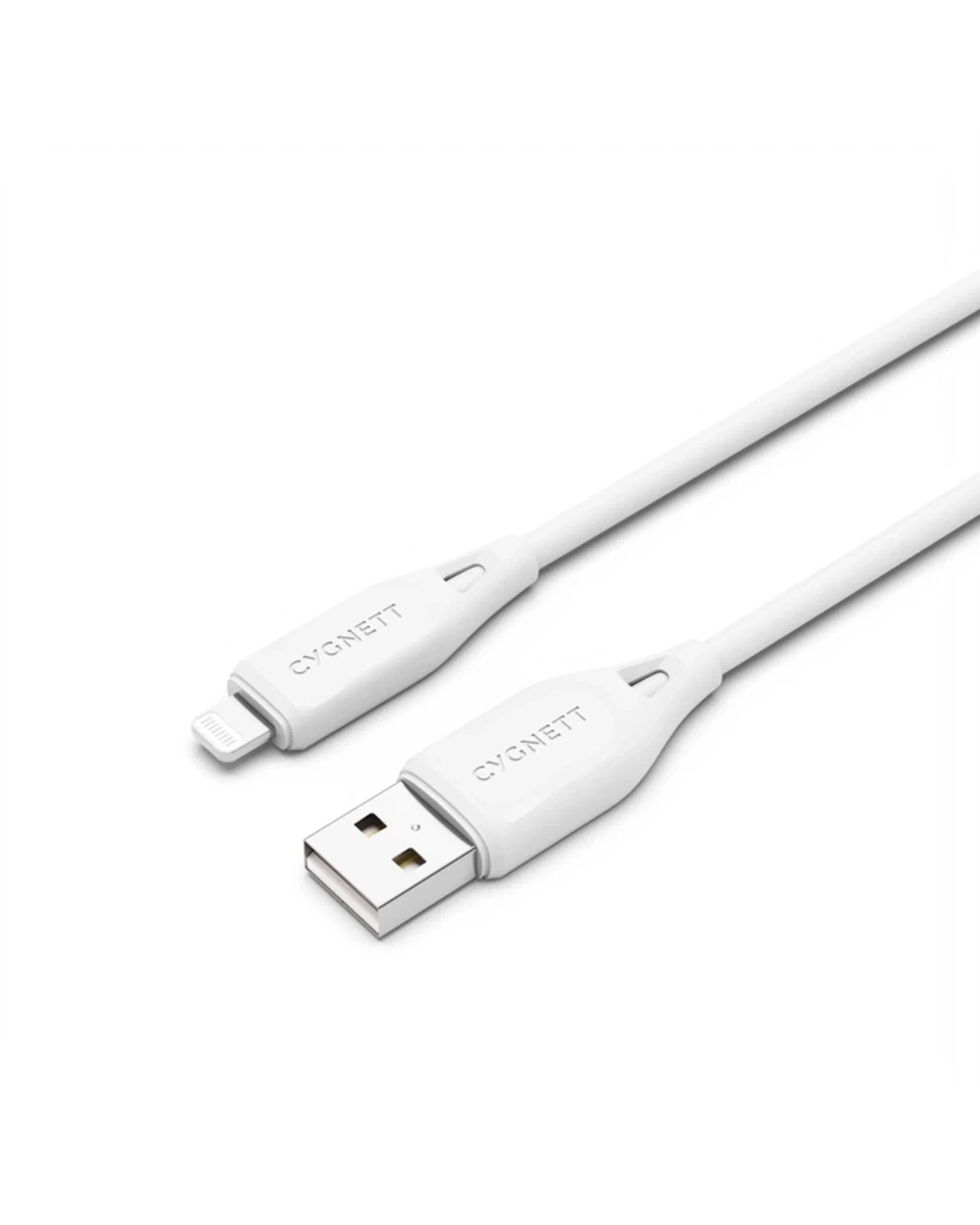 1 Cygnett - Essentials 1m Lightning to USB-A (2.0) Cable - White, 1 of 1