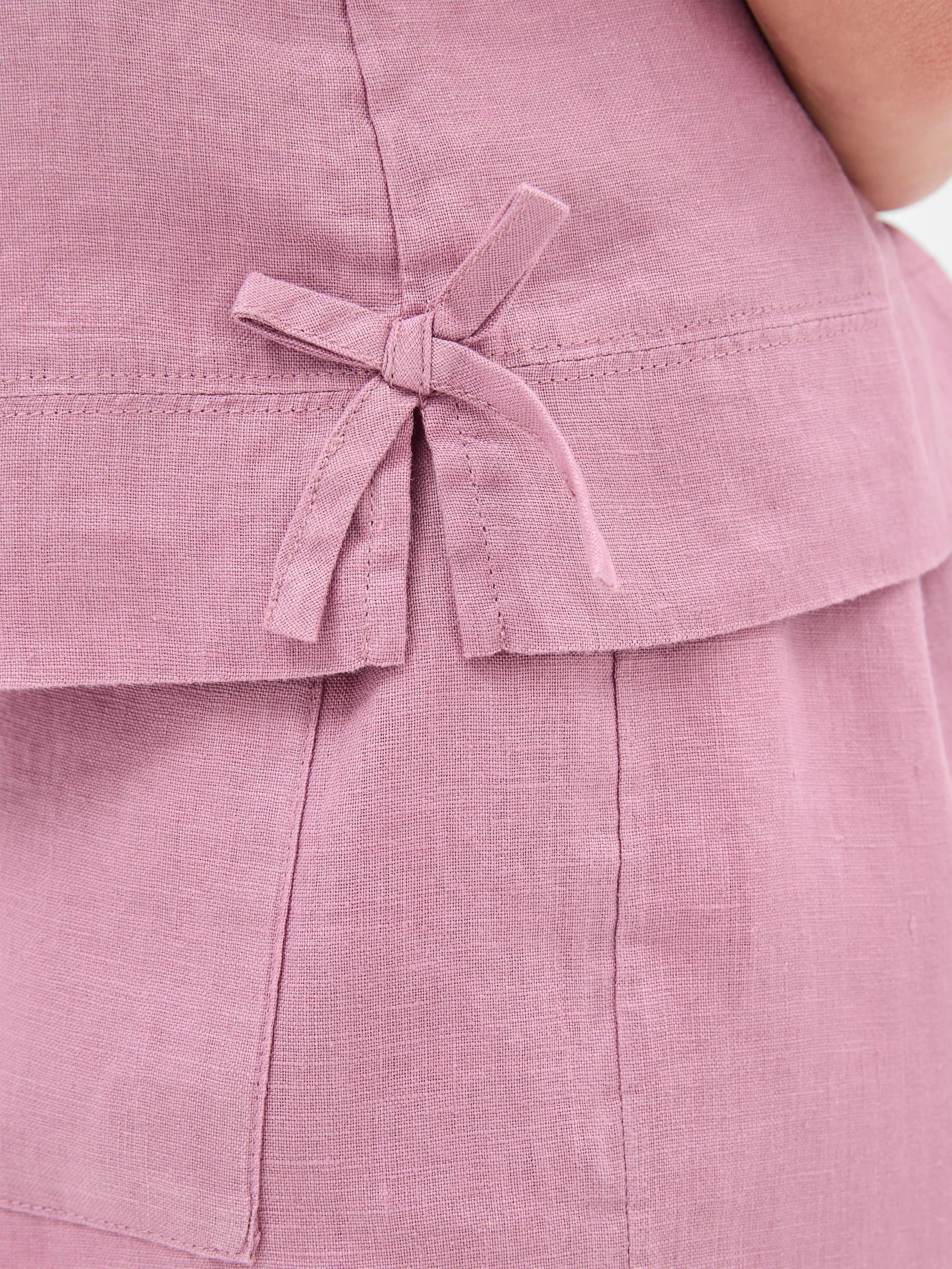 5 Target European Linen Tank PURPLE, 5 of 7