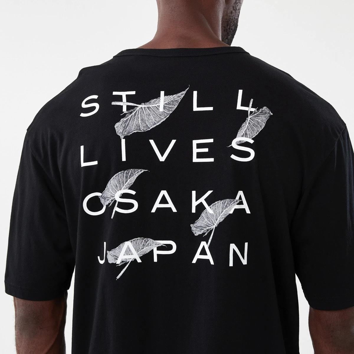 6 Oversized Graphic T-shirt Black, 6 of 6