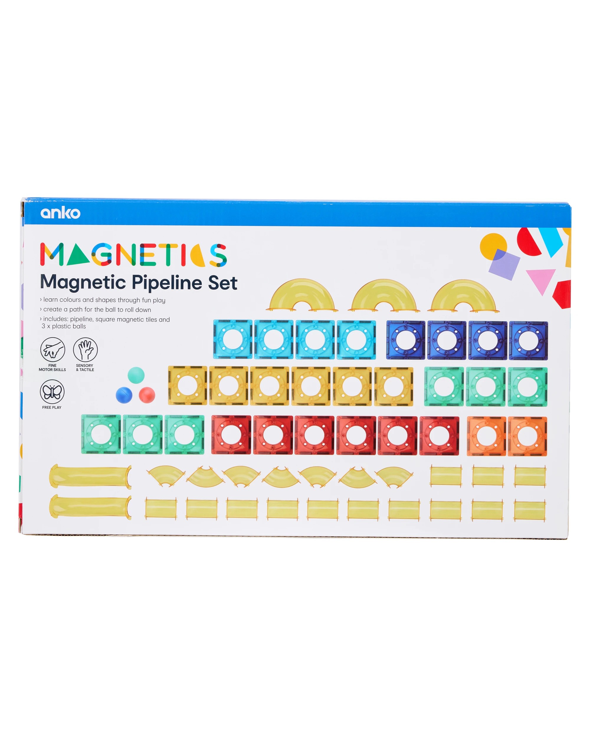 7 56 Piece Magnetic Pipeline Set, 7 of 7