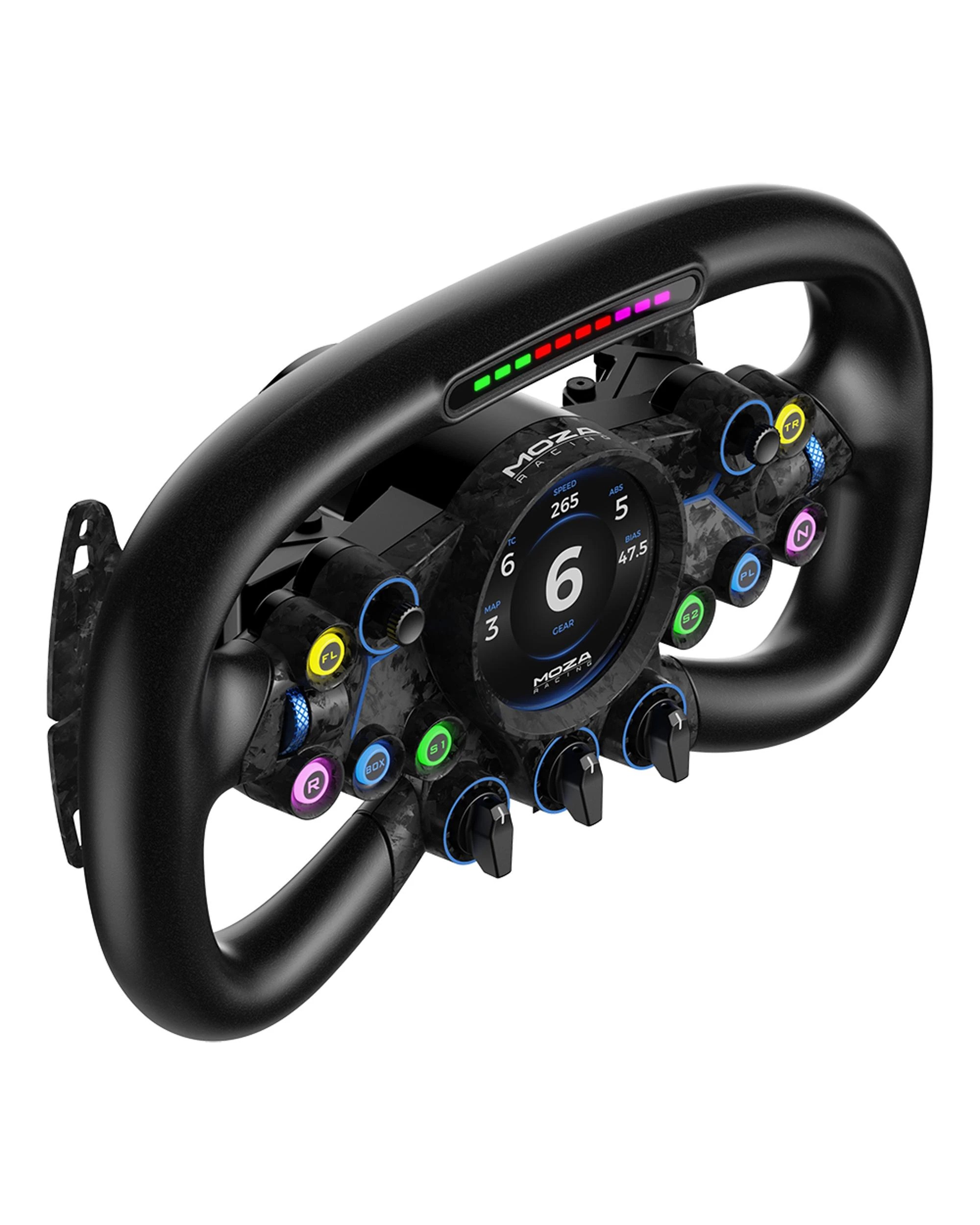 3 Moza Racing Vision GS Racing Wheel - Black, 3 of 5