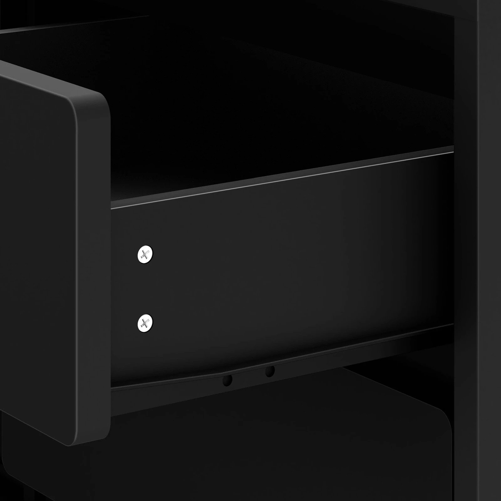 6 Alfordson 10 Chest of Drawers Minimalist Storage Cabinet Dresser - Black, 6 of 10