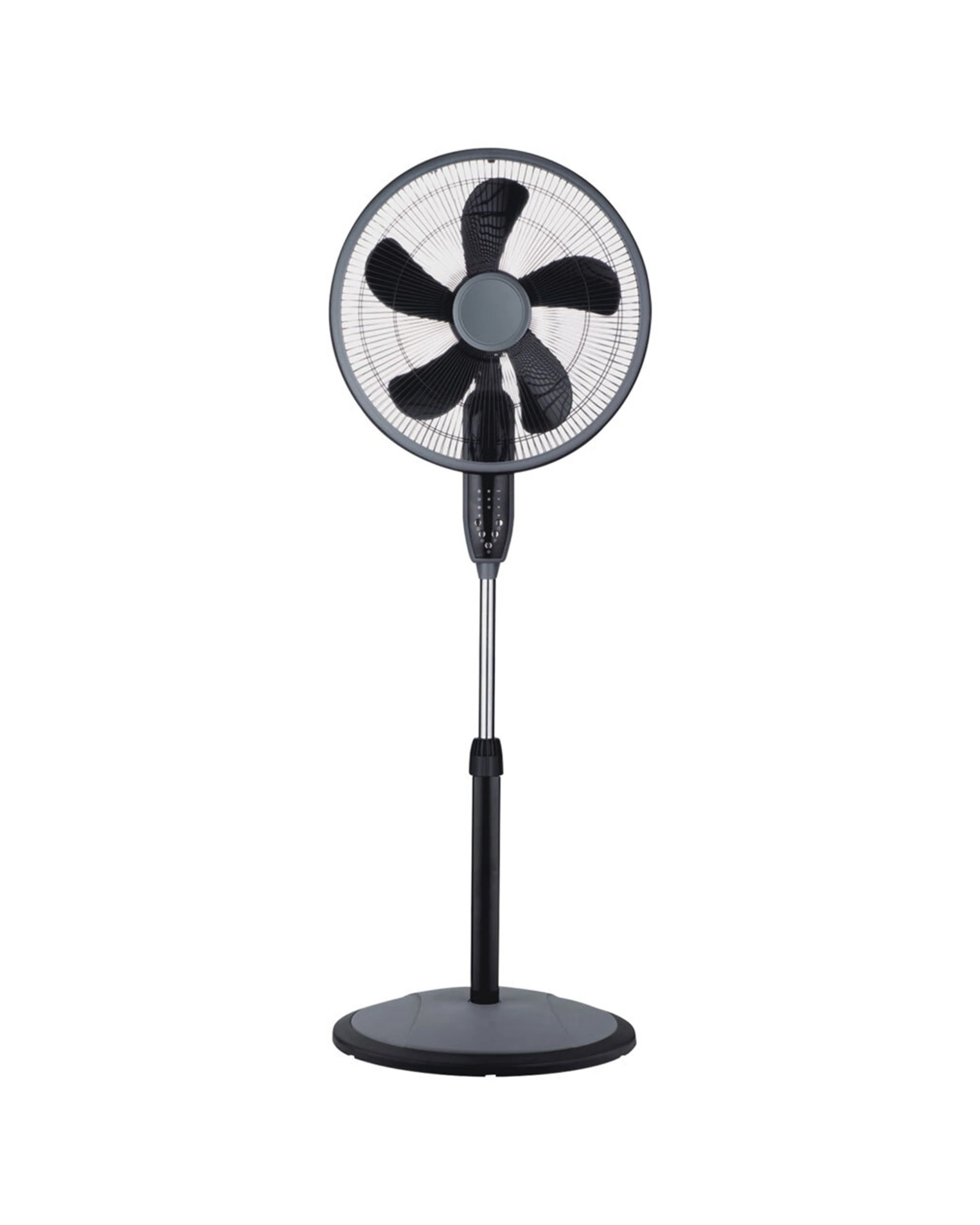 1 Heller 40cm Pedestal/table/wall 3-in-1 Floor Oscillating Fan W/ Remote Control
 - Black, 1 of 4