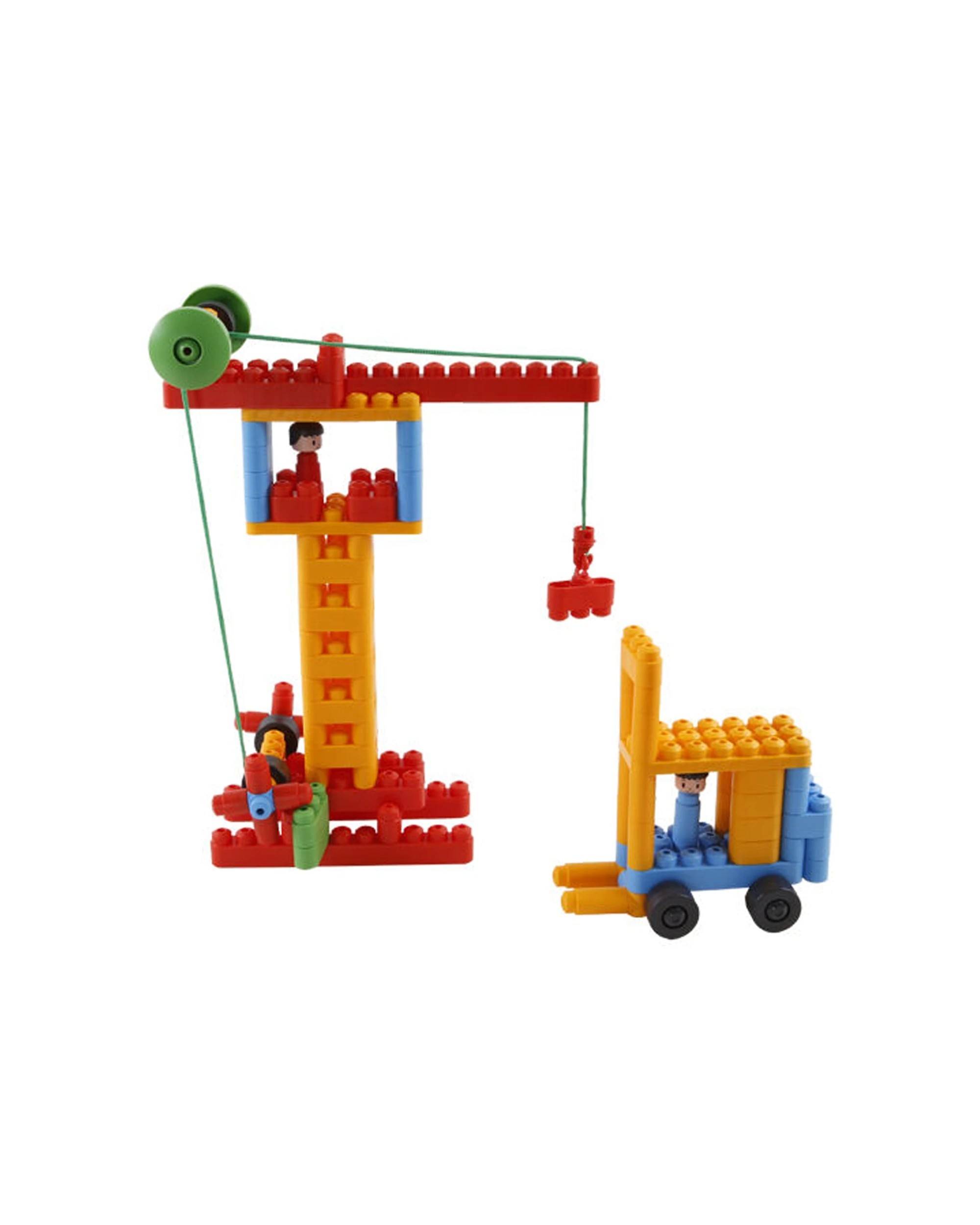 1 POLY M Engineering Build And Play Block Set 110Pc Building Toy Age 3 Up - Multi, 1 of 3