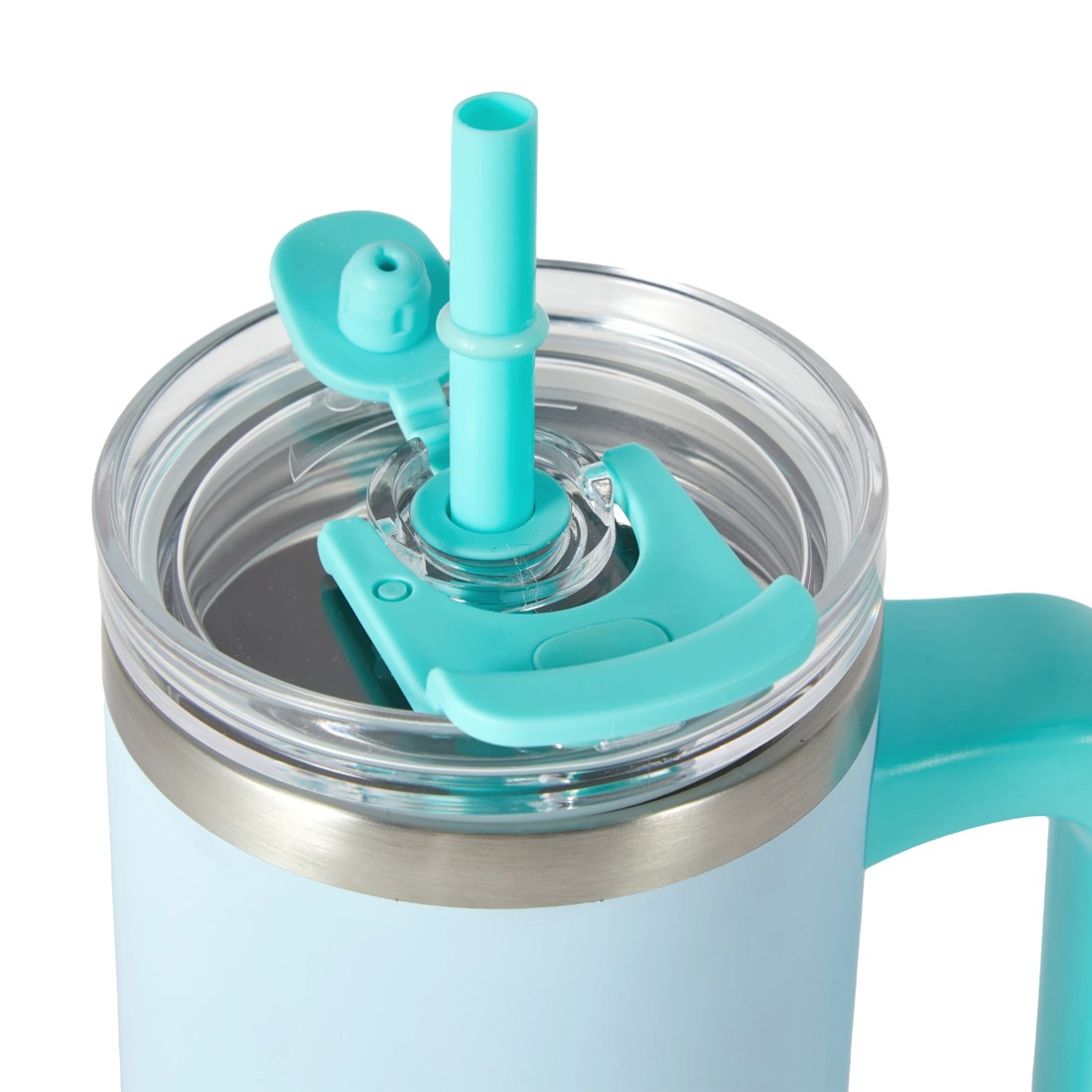 4 600ml Blue Tumbler with Handle, 4 of 8