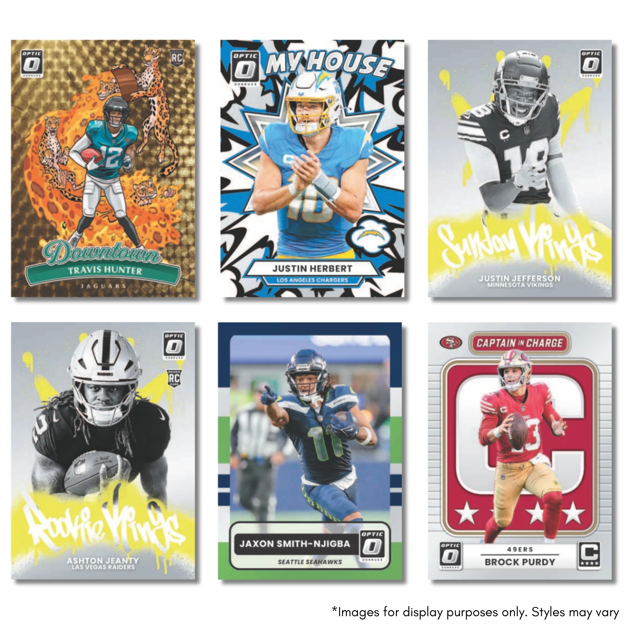 2 Panini Donruss Optic 2025 NFL Trading Cards, 2 of 2