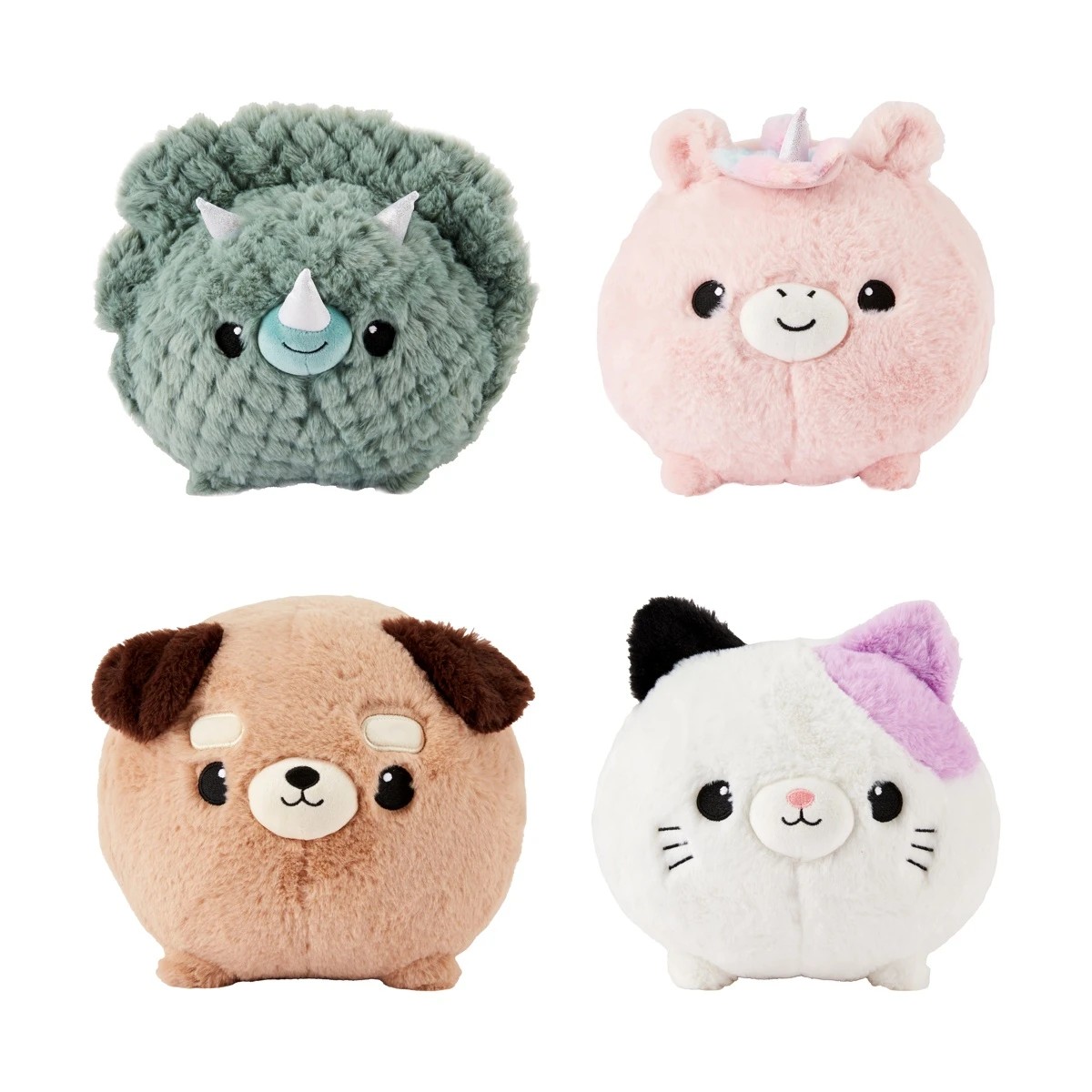 1 Soft Round Plush Toy - Assorted, 1 of 2