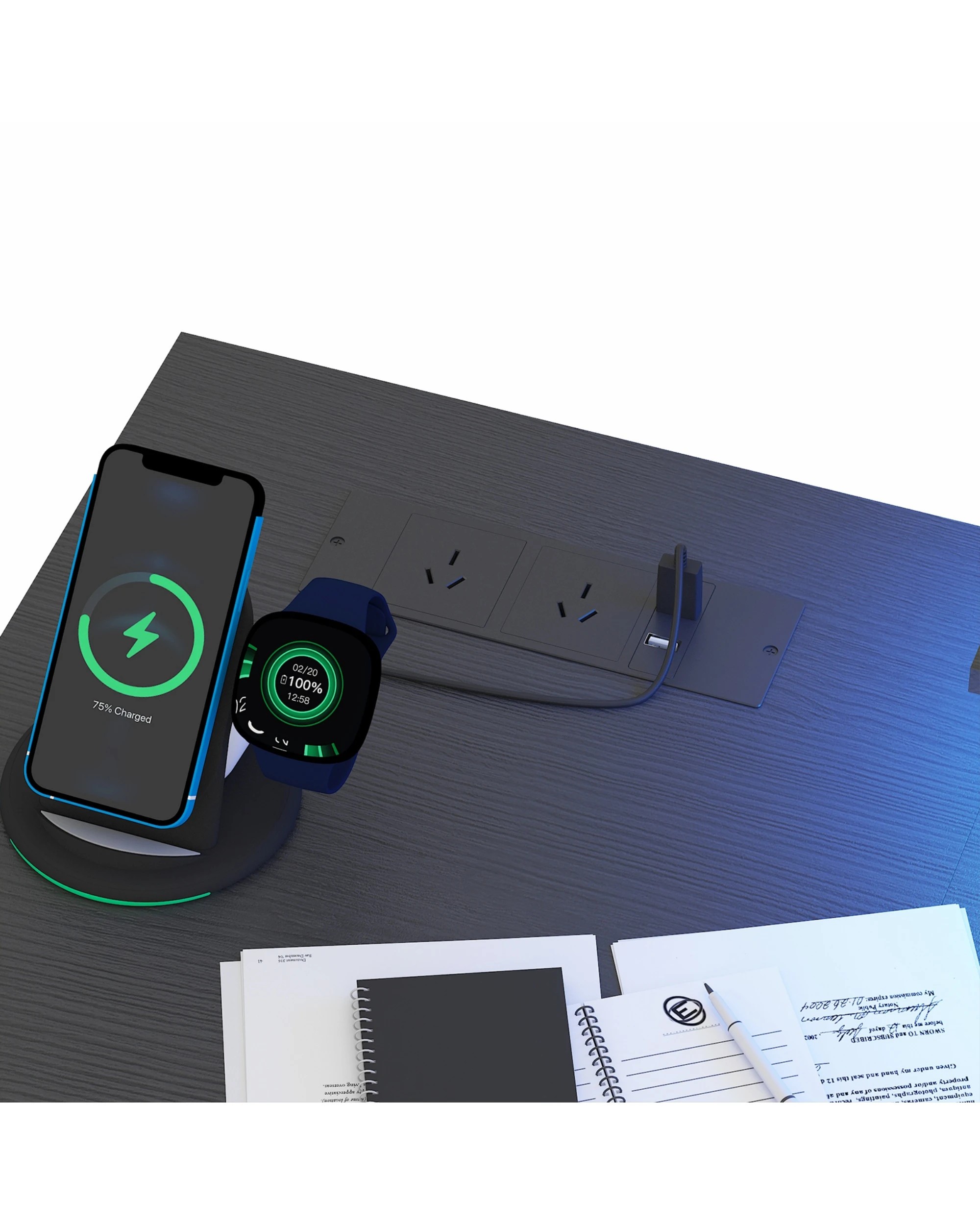 7 Advwin 120cm Computer Desk Reversible Gaming Desk Computer Table Gaming Table Study Desk for Home Office Workstation, 7 of 9