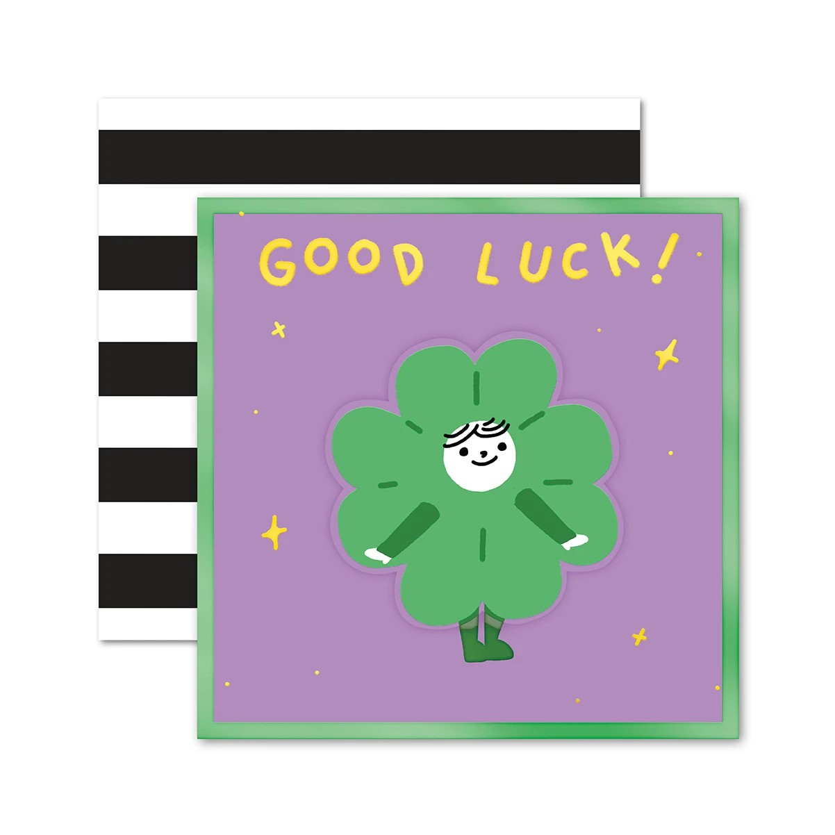 1 Hallmark Card - Good Luck Clover, 1 of 3