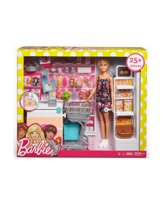 Barbie Supermarket Pla