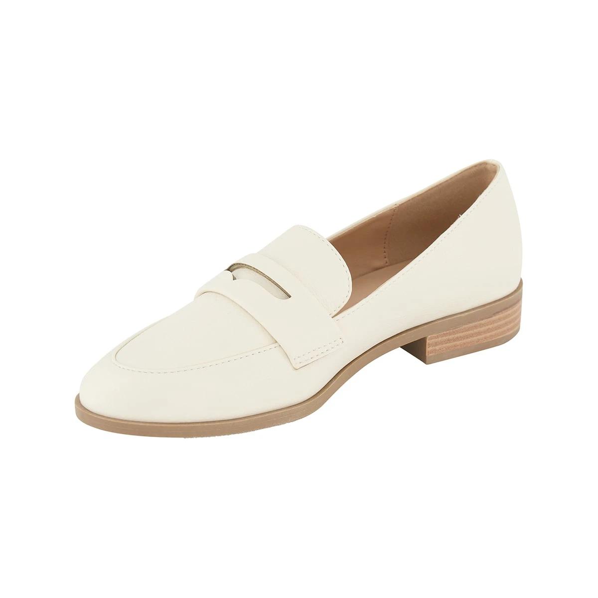 3 Saddle Loafer Flats Bge Almnd, 3 of 5