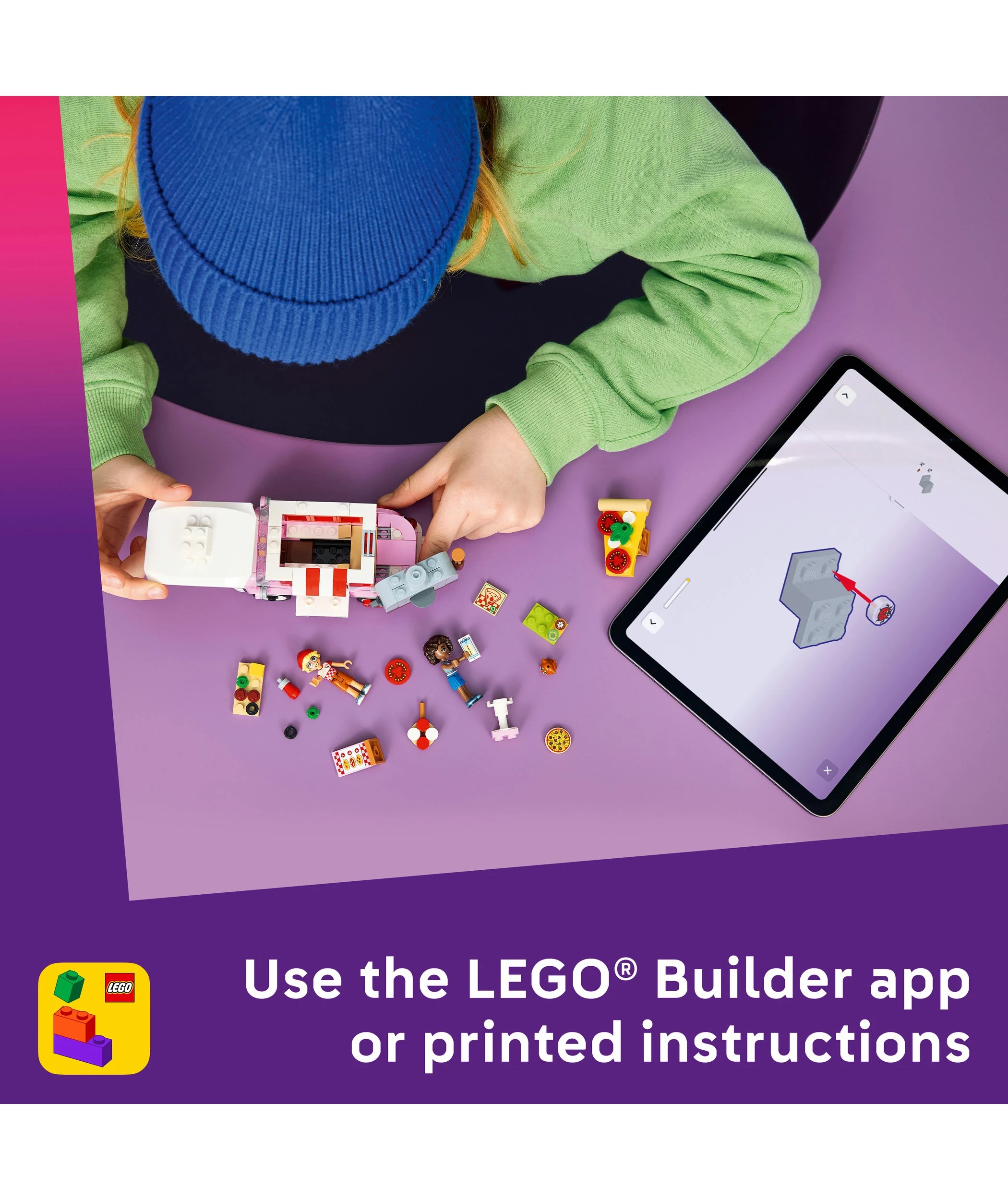 7 LEGO Friends Pizza Truck 42694, 7 of 9