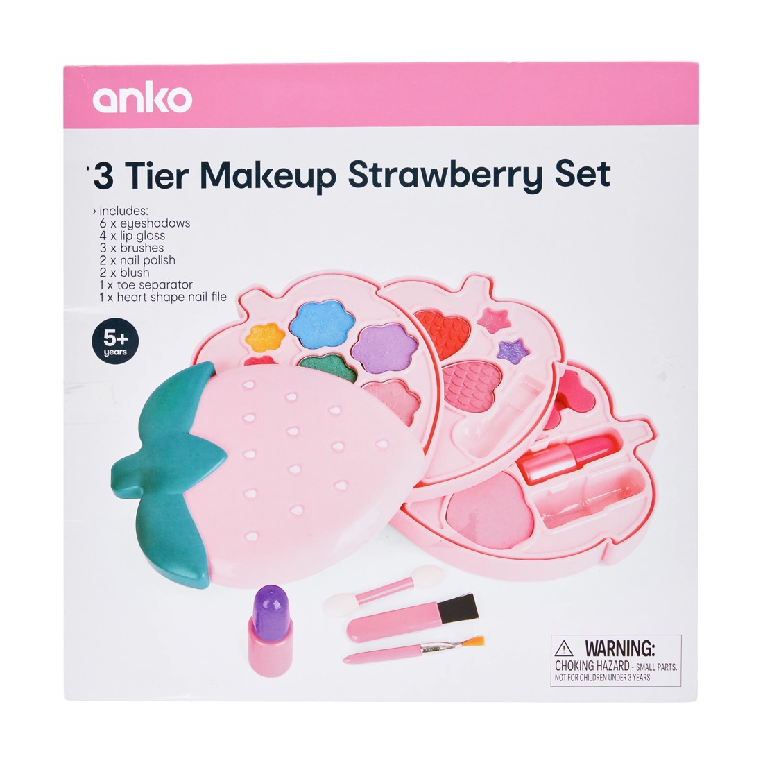 7 3 Tier Makeup Strawberry Set, 7 of 7