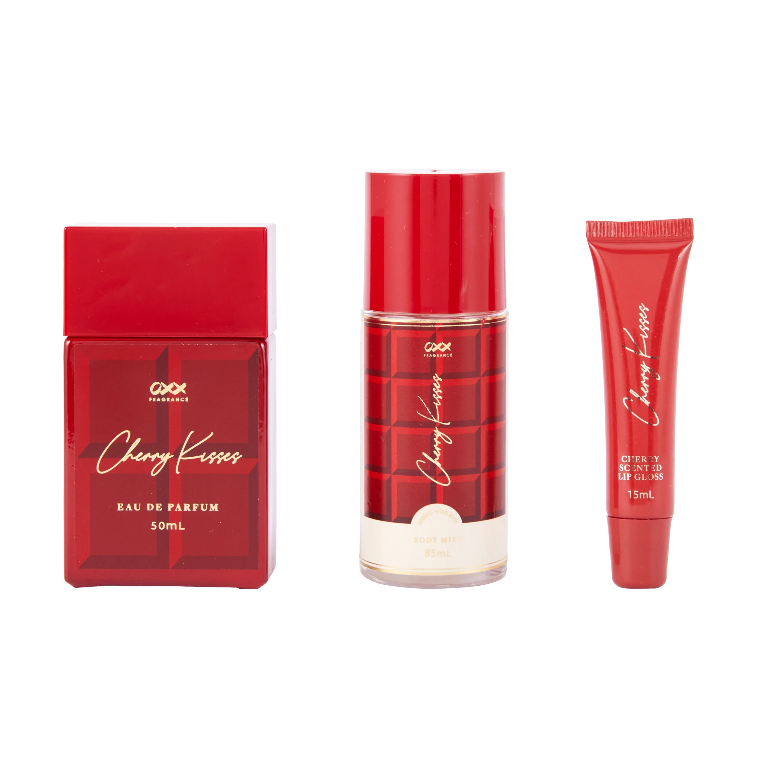 3 OXX Fragrance Cherry Kisses Gift Set, 3 of 7