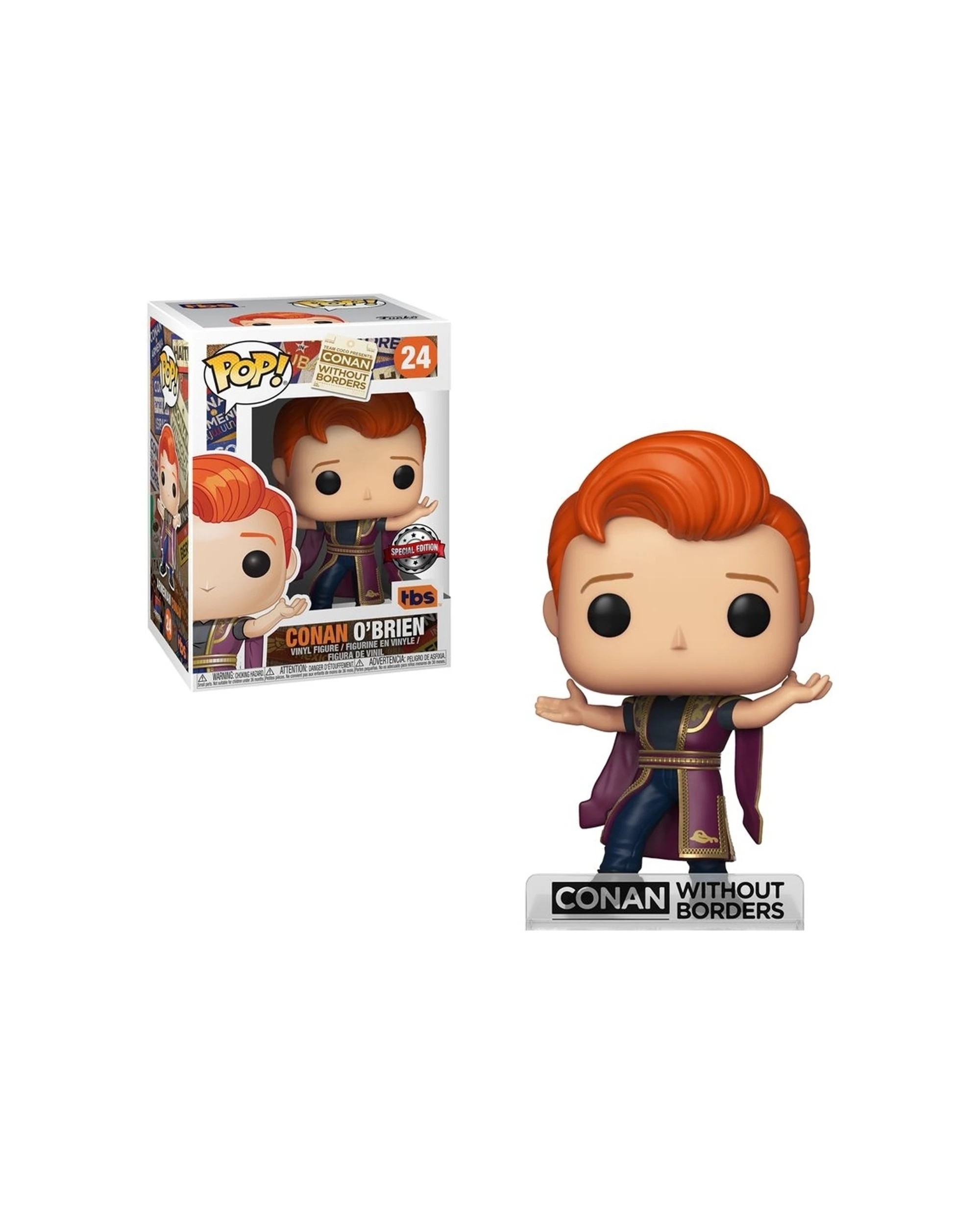 2 Pop Conan O Brien - Conan Armenian Vinyl Action Figure Special Edition 10cm - Multi, 2 of 3