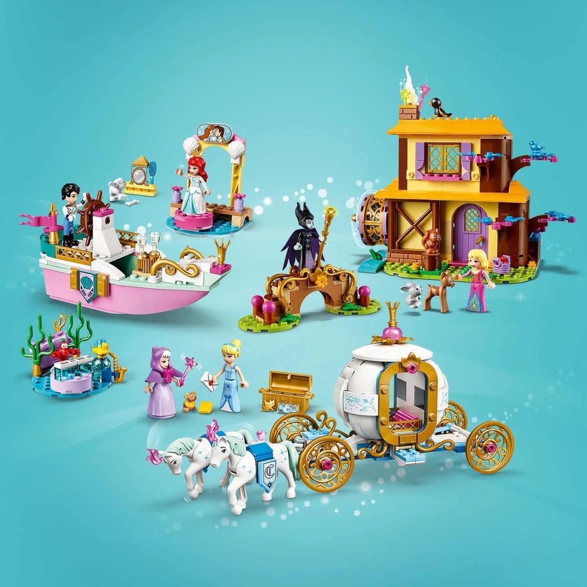 3 LEGO Disney Princess Cinderella's Royal Carriage 43192, 3 of 10