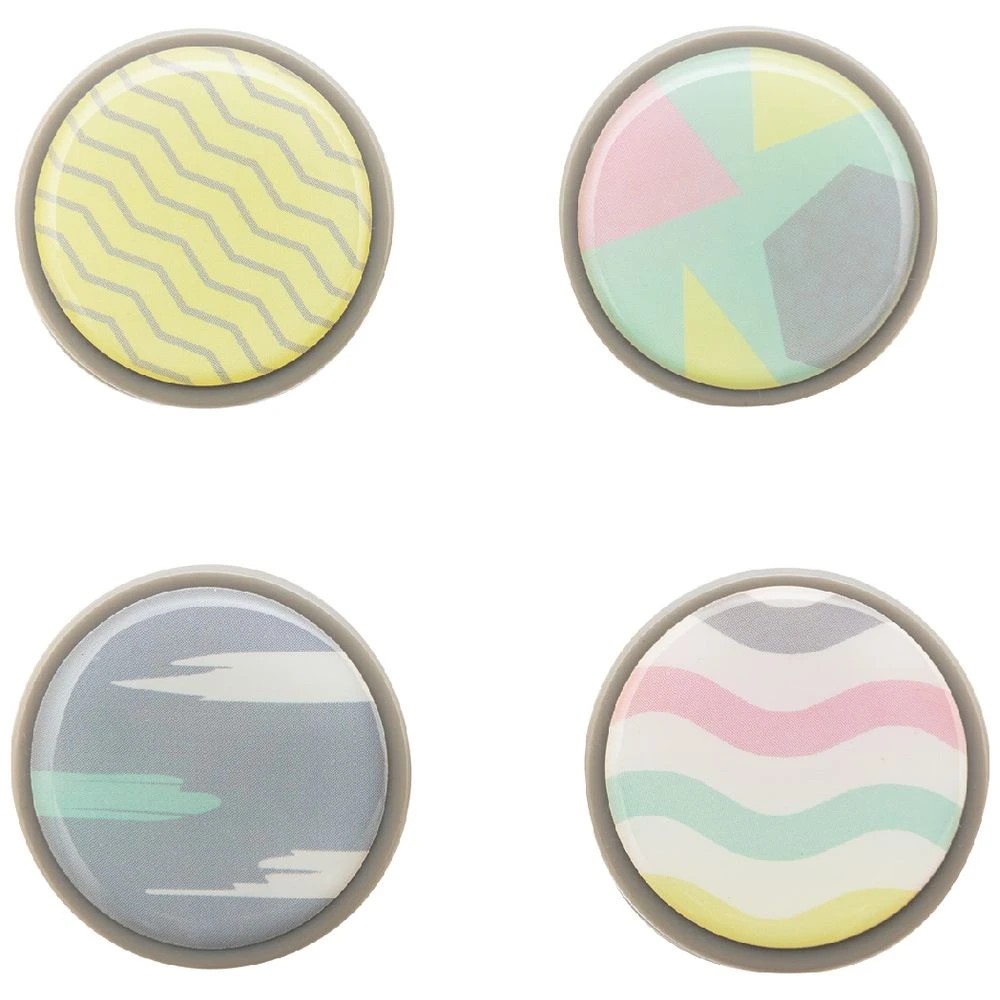 1 Otto Magnetic Clips 4 Pack Pastel, 1 of 2