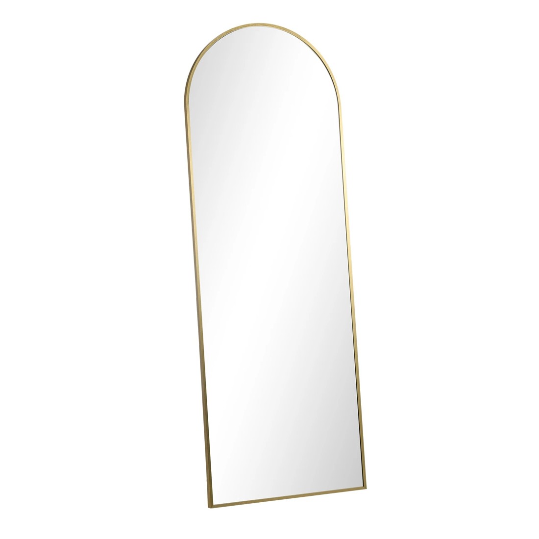1 Oikiture 180x70cm Full Length Mirror Dressing Floor Mirrors Free Standing
 - Gold, 1 of 9