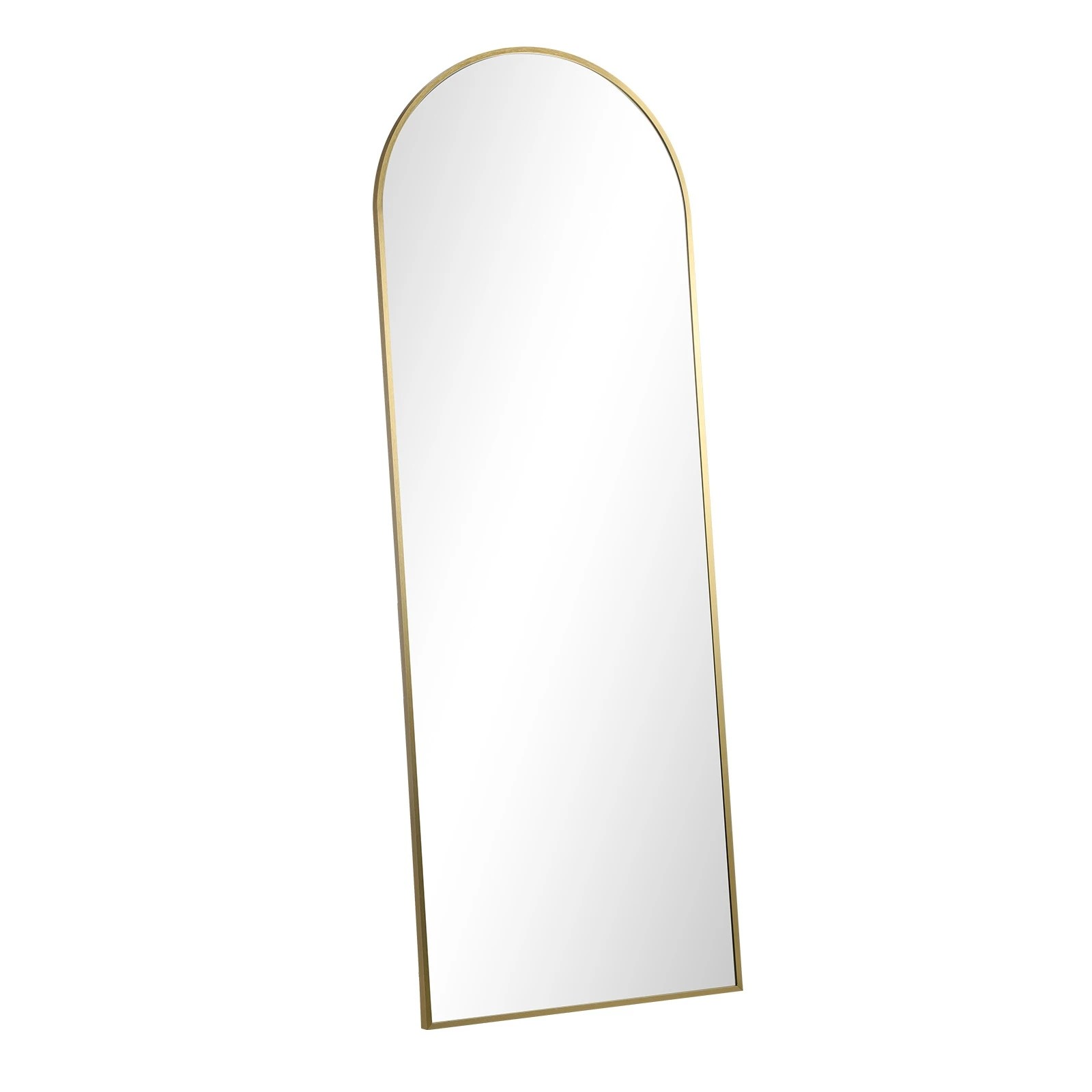 1 Oikiture 180x70cm Full Length Mirror Dressing Floor Mirrors Free Standing
 - Gold, 1 of 9