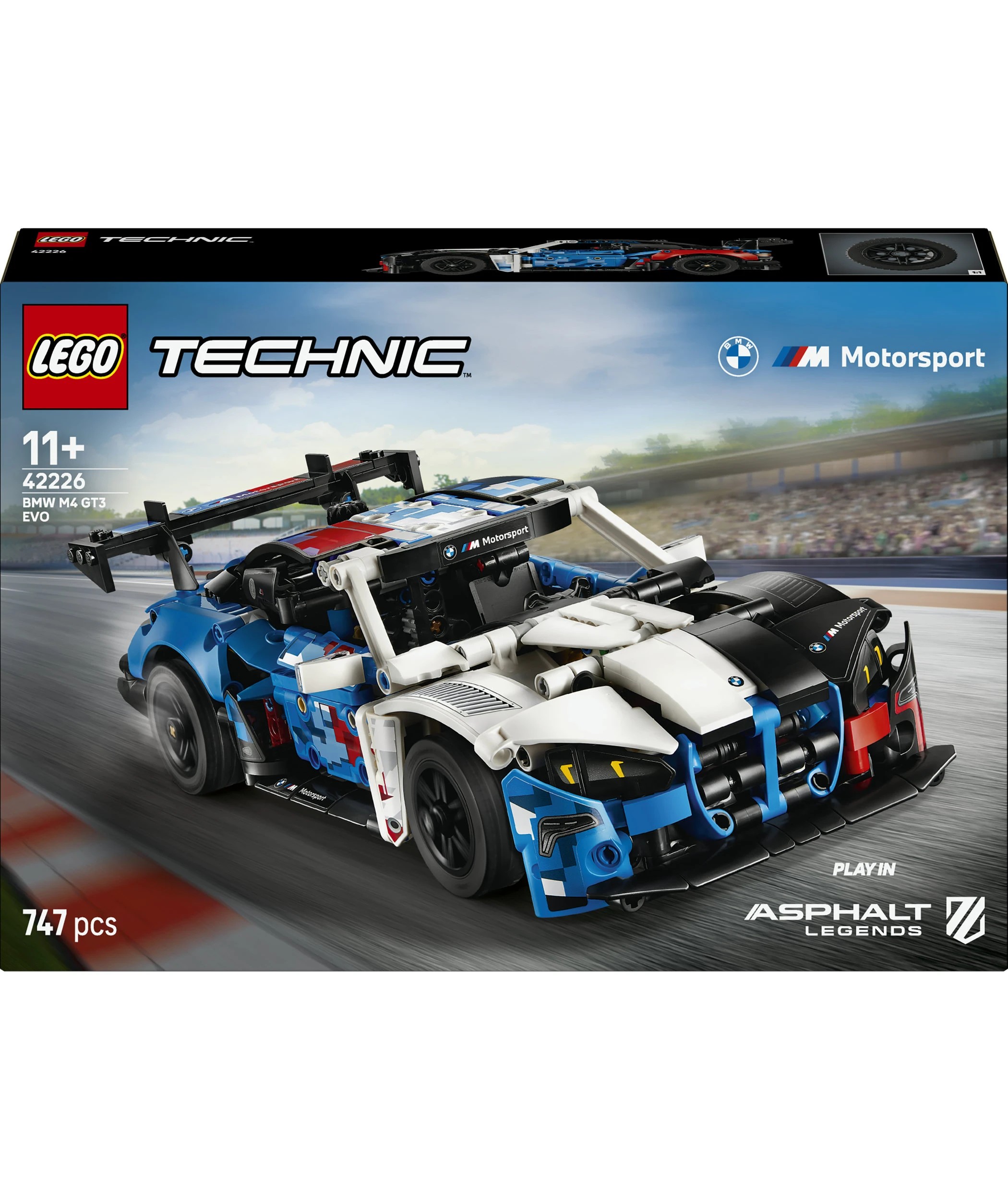 1 LEGO Technic BMW M4 GT3 EVO Race Car 42226, 1 of 10
