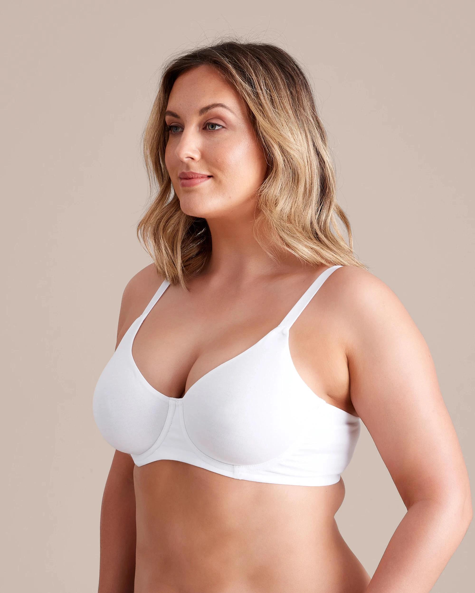 8 Target Woman Fuller Figure Pippa Cotton Soft Cup Bra WHITE, 8 of 10