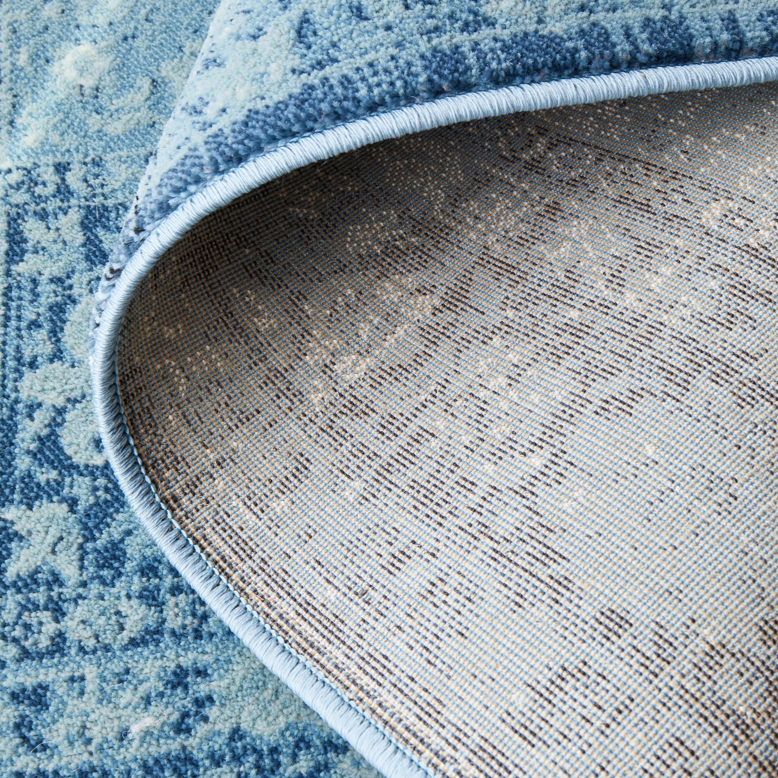 5 Common Ground Rugs Siren 6106 290x200cm - Large Indoor Floor Rug - Blue, 5 of 6