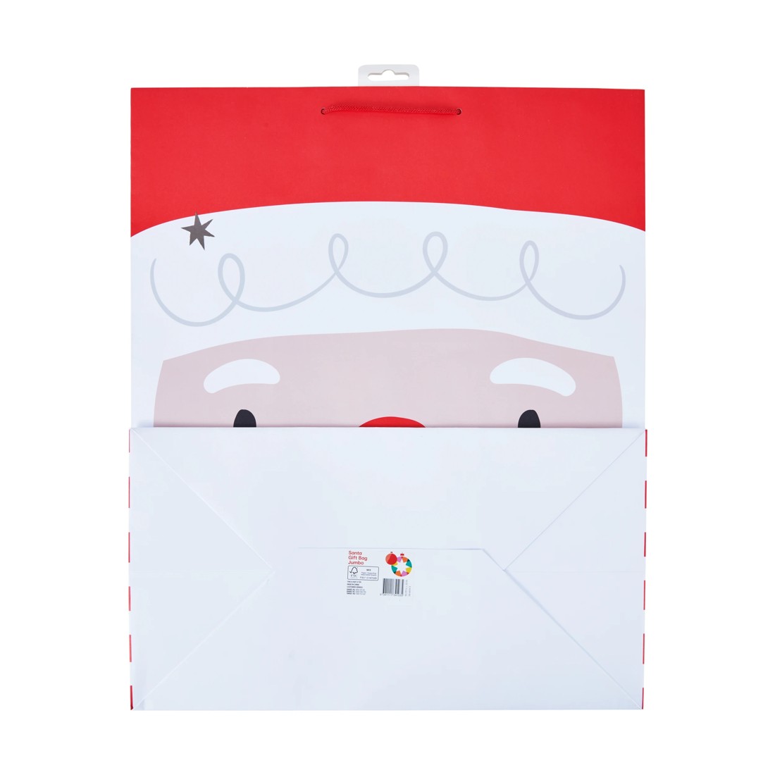 5 Santa Gift Bag - Jumbo, 5 of 5
