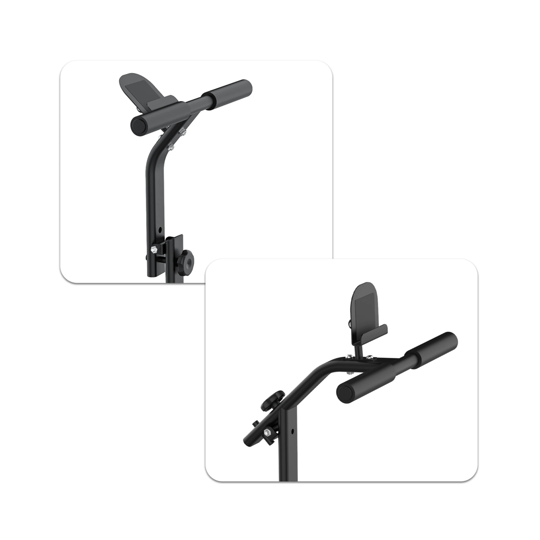 4 Advwin Stair Stepper for Home, Multi-Functional Adjustable Stair Climber for Full-Body Workout, 120KG Capacity, Black, 4 of 8