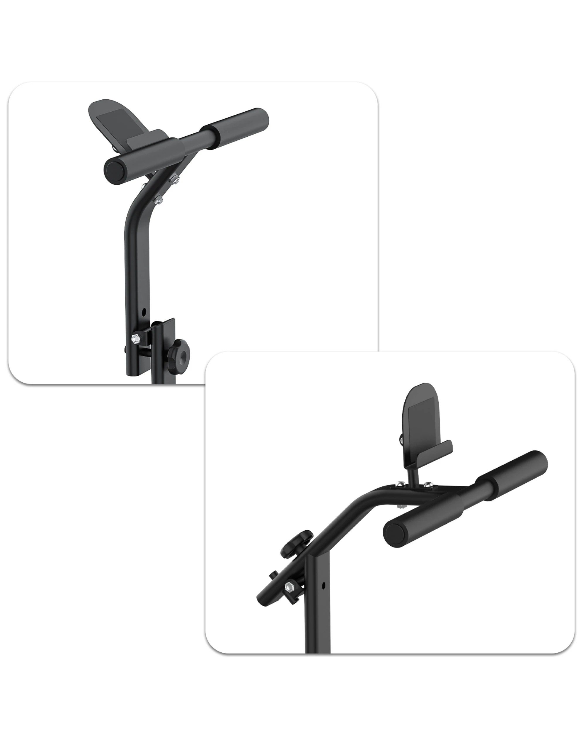 4 Advwin Stair Stepper for Home, Multi-Functional Adjustable Stair Climber for Full-Body Workout, 120KG Capacity, Black, 4 of 8