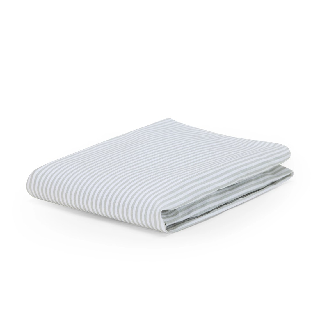 2 2 Pack Cotton Fitted Bassinet Sheets - White and Stripe, 2 of 6