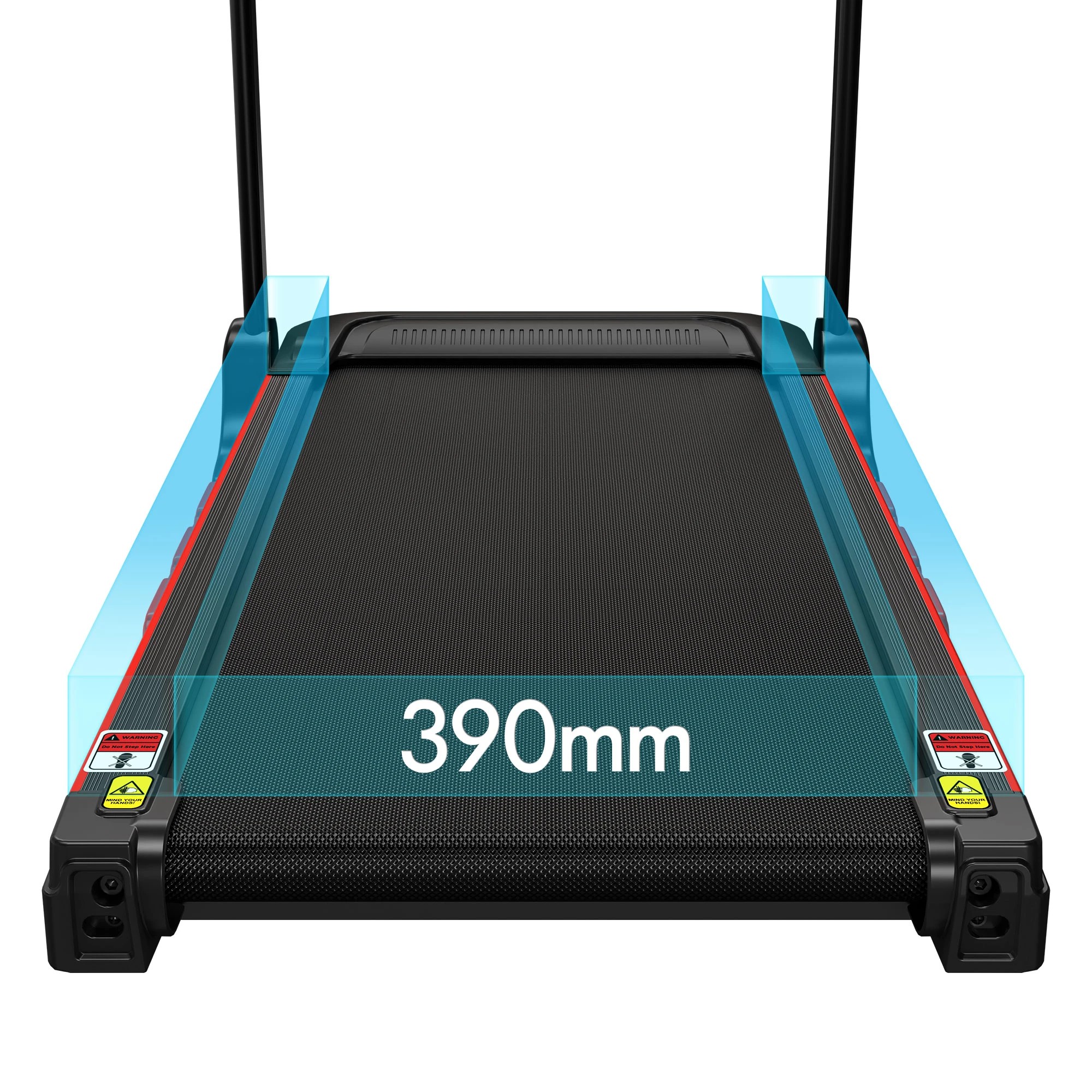 6 Black Lord Treadmill Electric Incline Running Machine - Black, 6 of 7