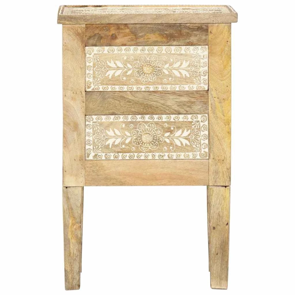 2 Vidaxl Bedside Cabinet Bedside Cabinet, Bedside Cabinets - Brown, 2 of 9