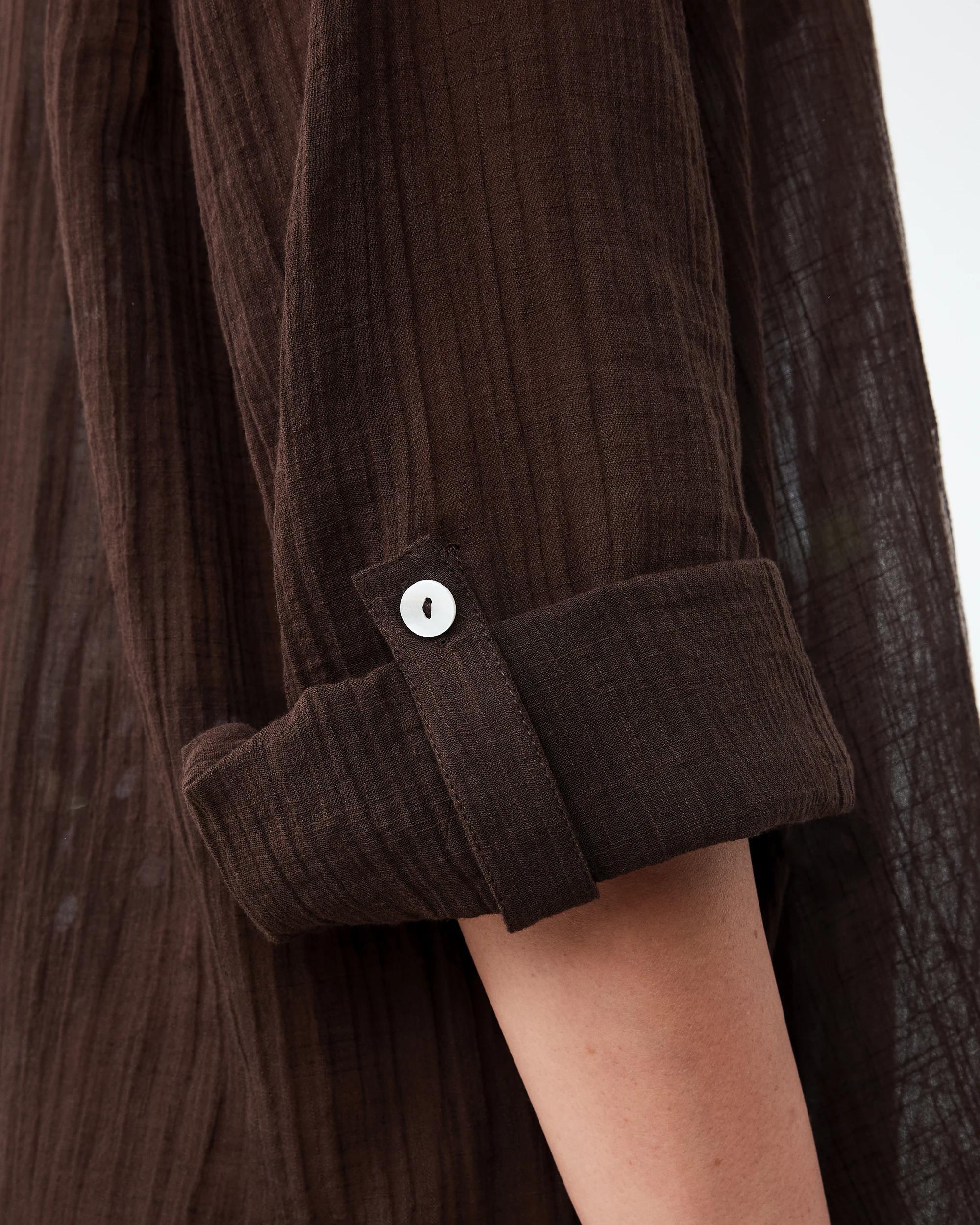 7 Cover Up Shirt Melt Brown, 7 of 9