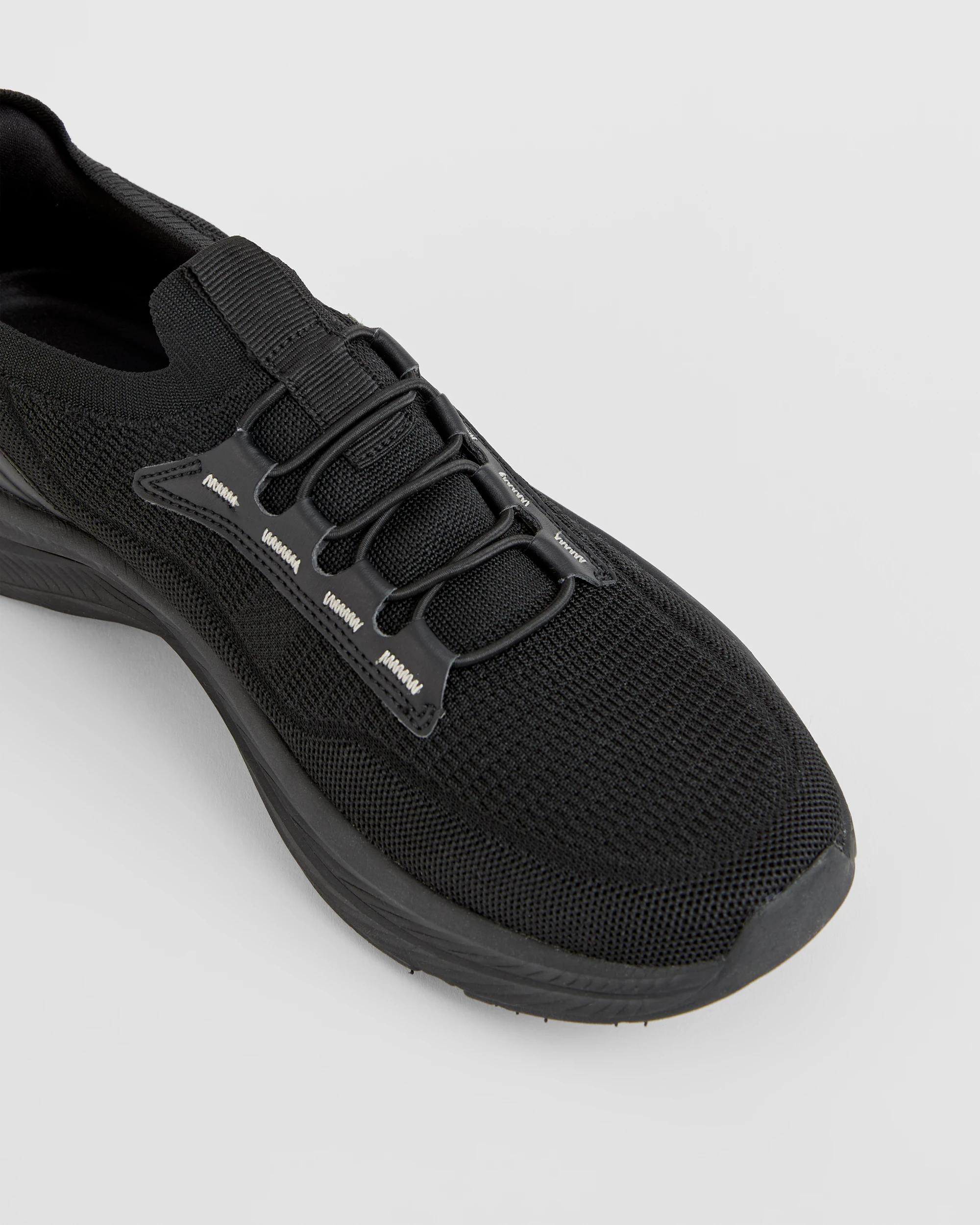 3 Target Man Slip On Elastic Sneaker BLACK, 3 of 3