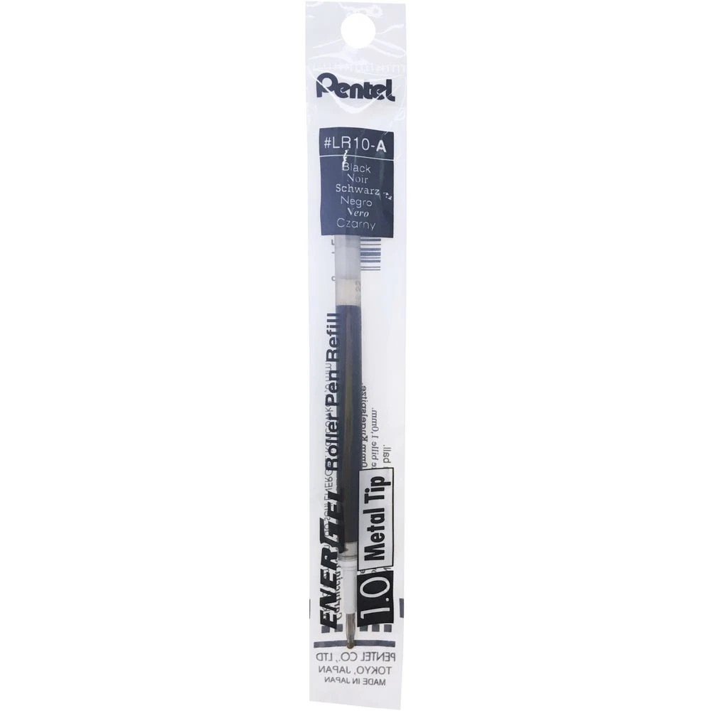 3 Pentel Energel Pen Refill 1.0mm Black, 3 of 3