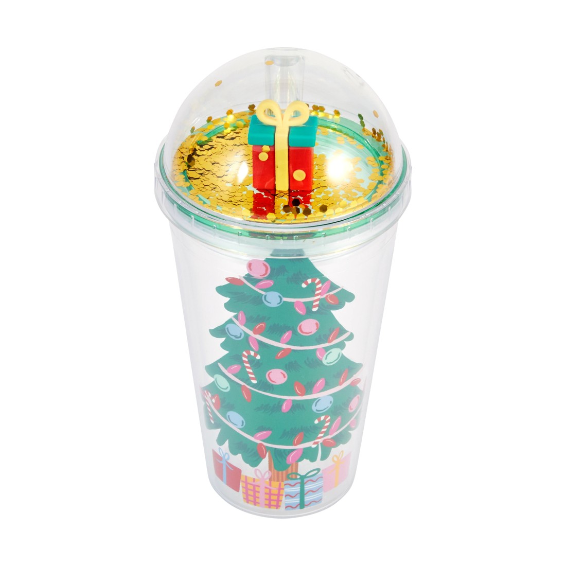 4 Double Wall Christmas Tree Tumbler, 4 of 6