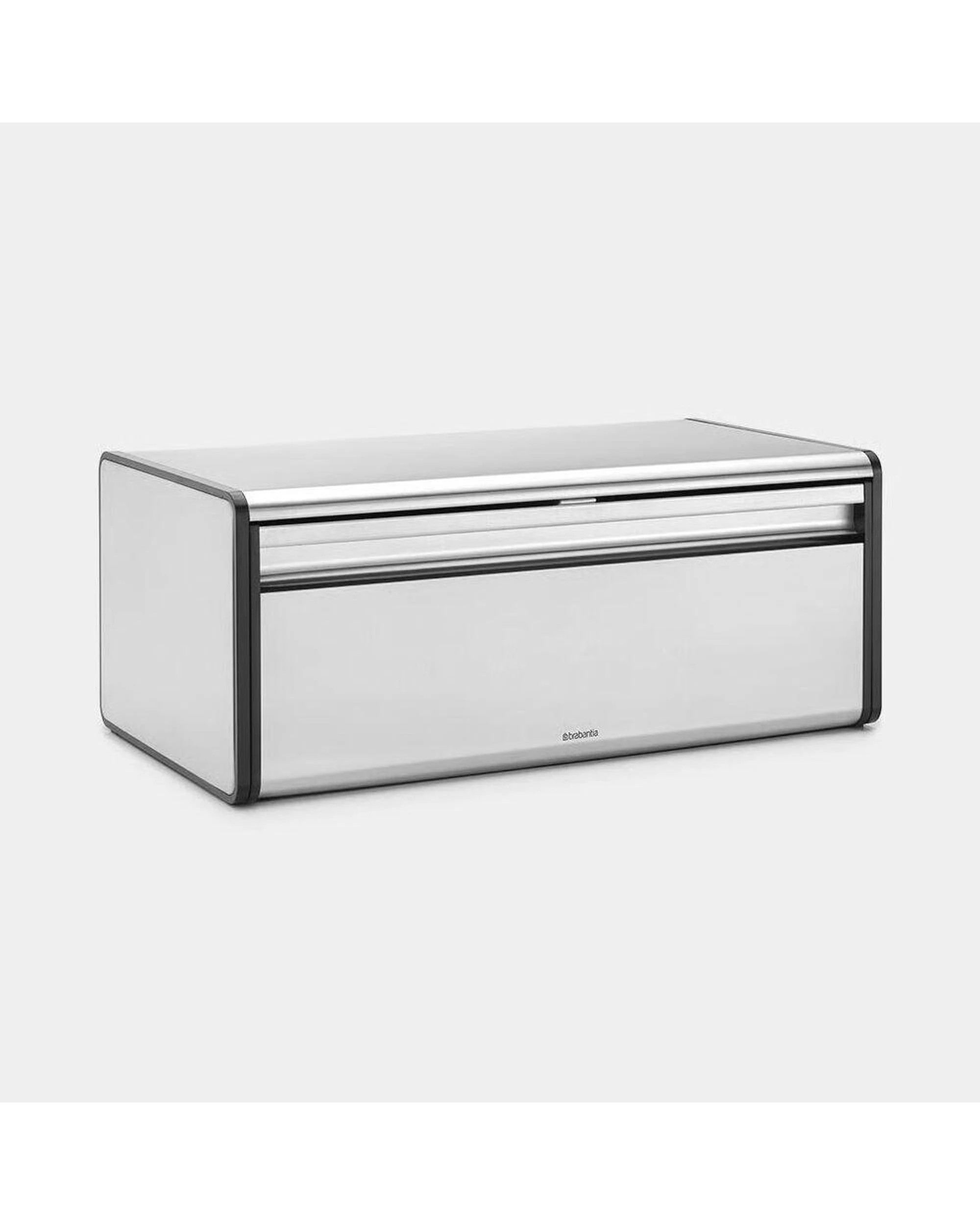2 Brabantia Fall Front Bread Bin  Matte Steel, 2 of 6