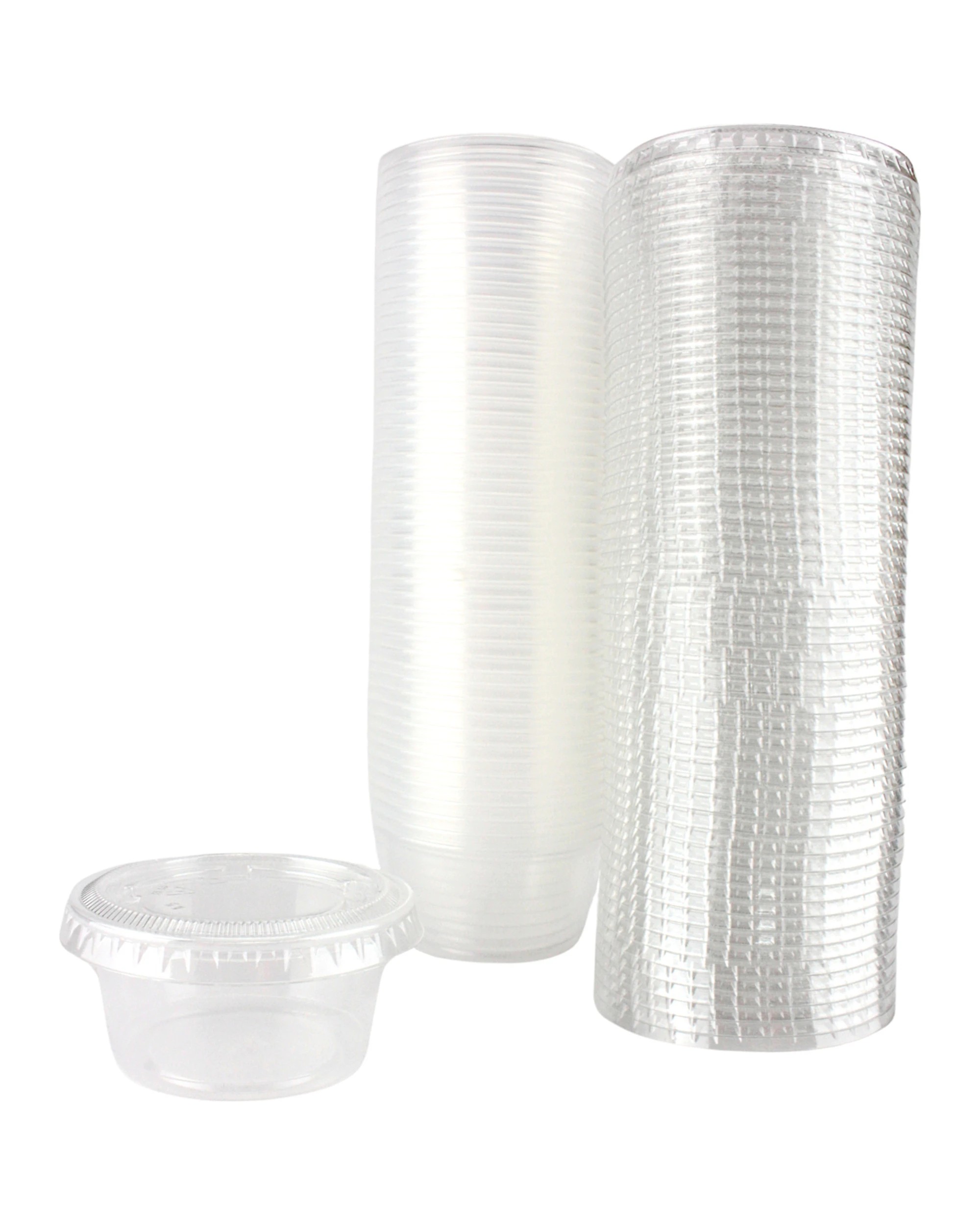 1 Unique Reusable Sauce Containers With Lids 59ml Pack of 50 - Clear, 1 of 5
