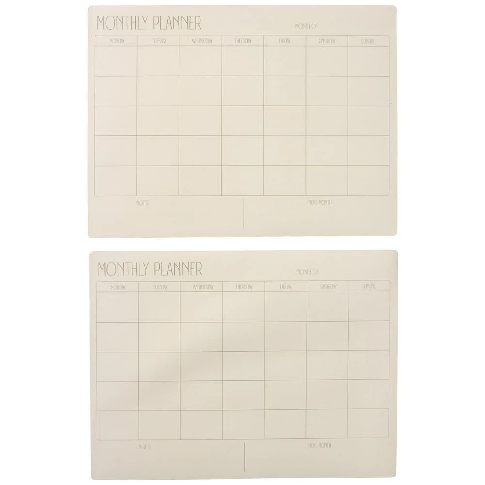 1 Otto Magnetic Monthly Planner 300x400mm 2 Pack, 1 of 4