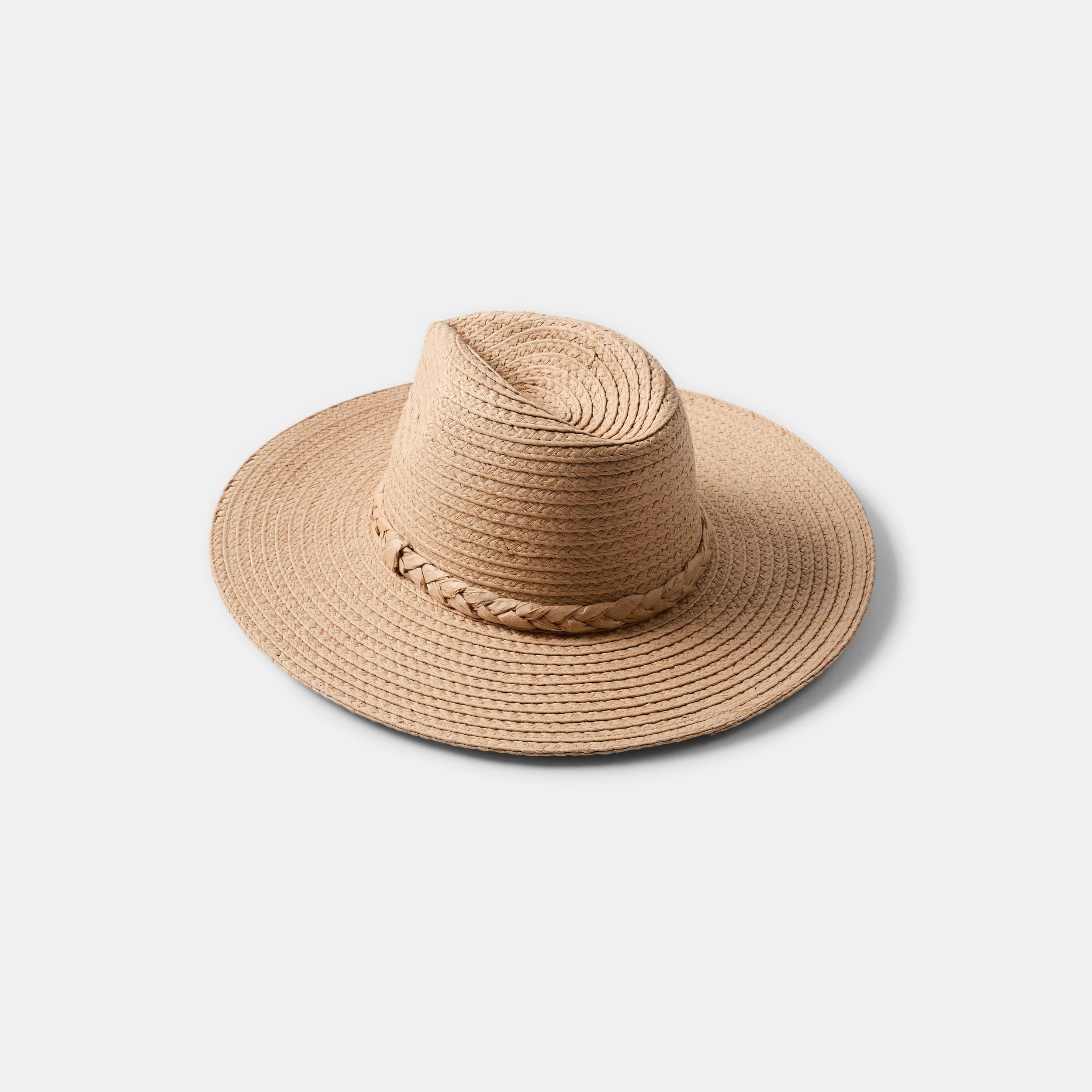 2 Braided Panama Hat Natural, 2 of 3